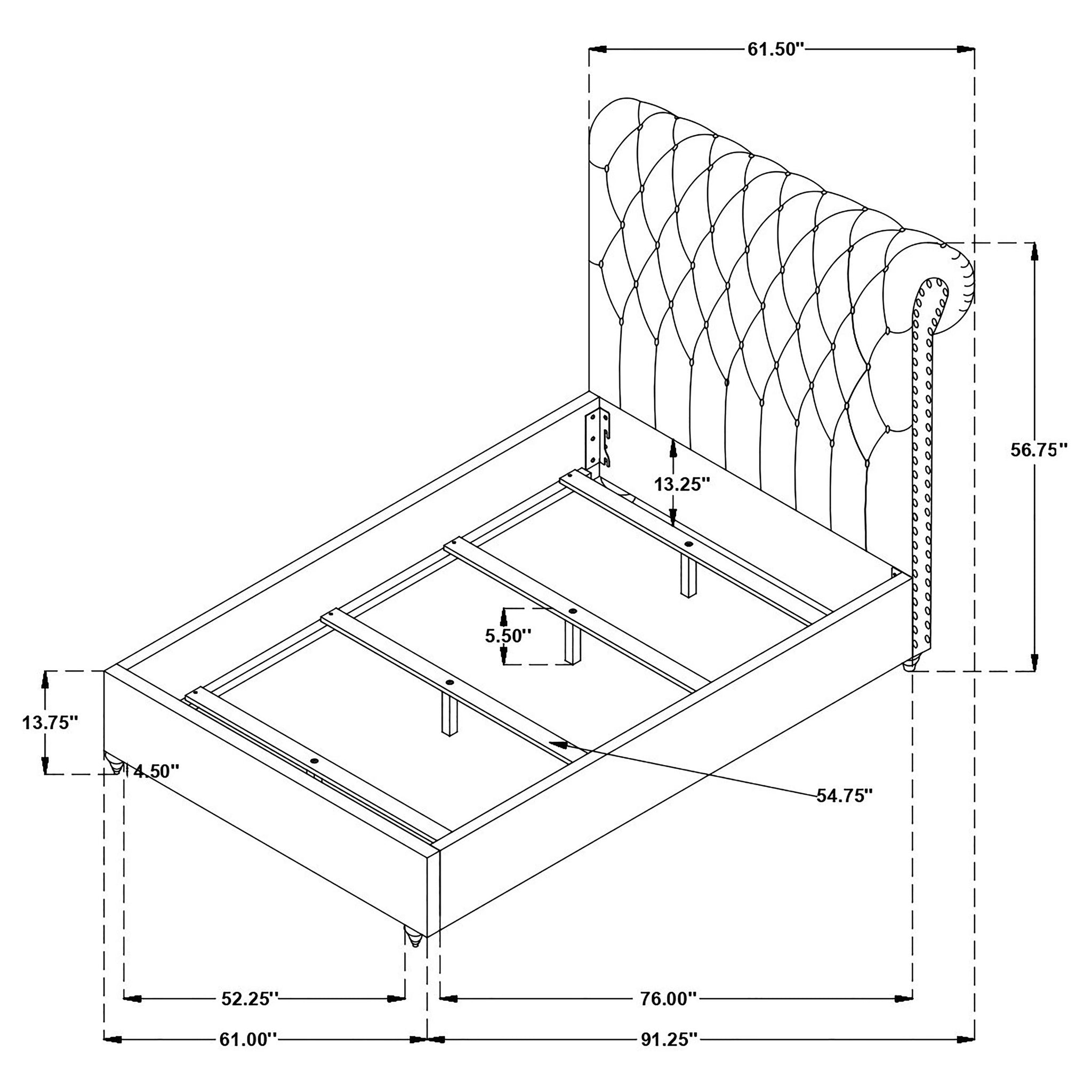 Devon Panel Bed