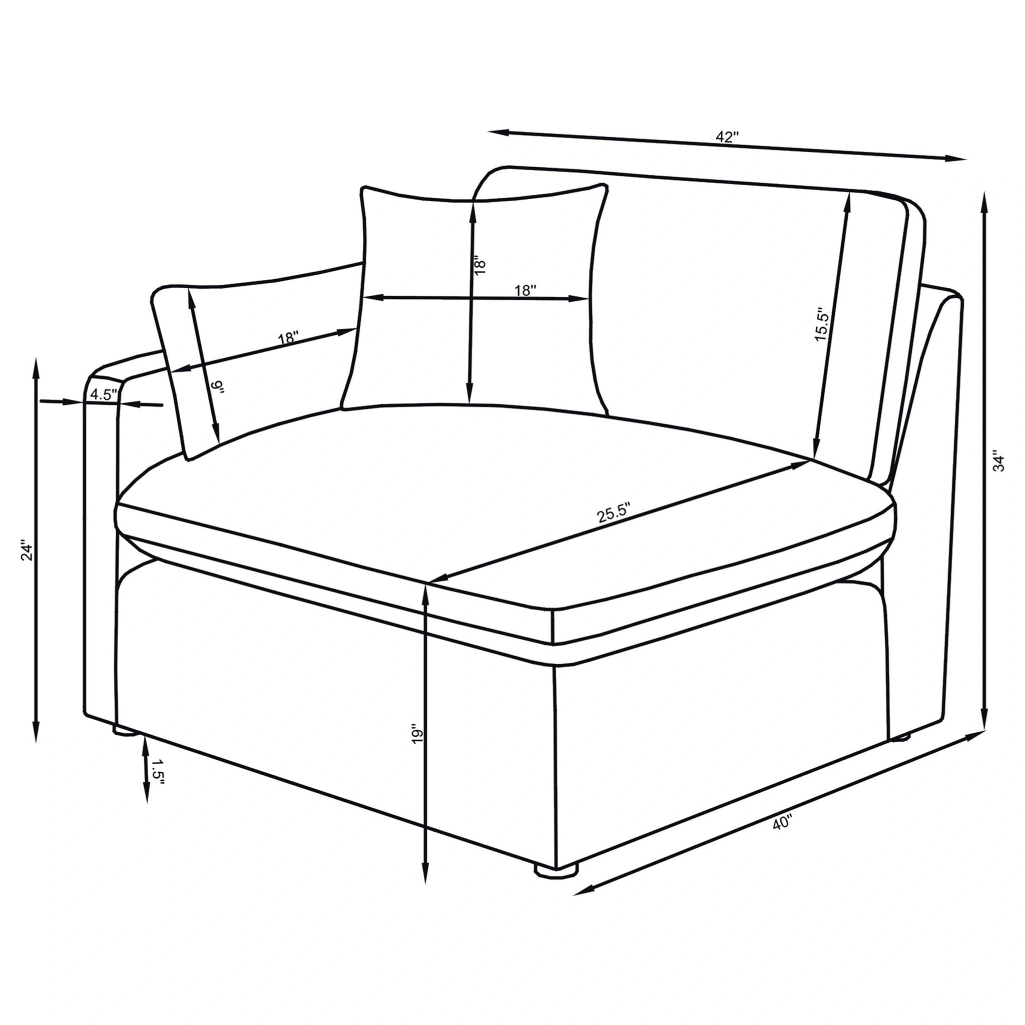 Hobson Corner Chair Sectionals
