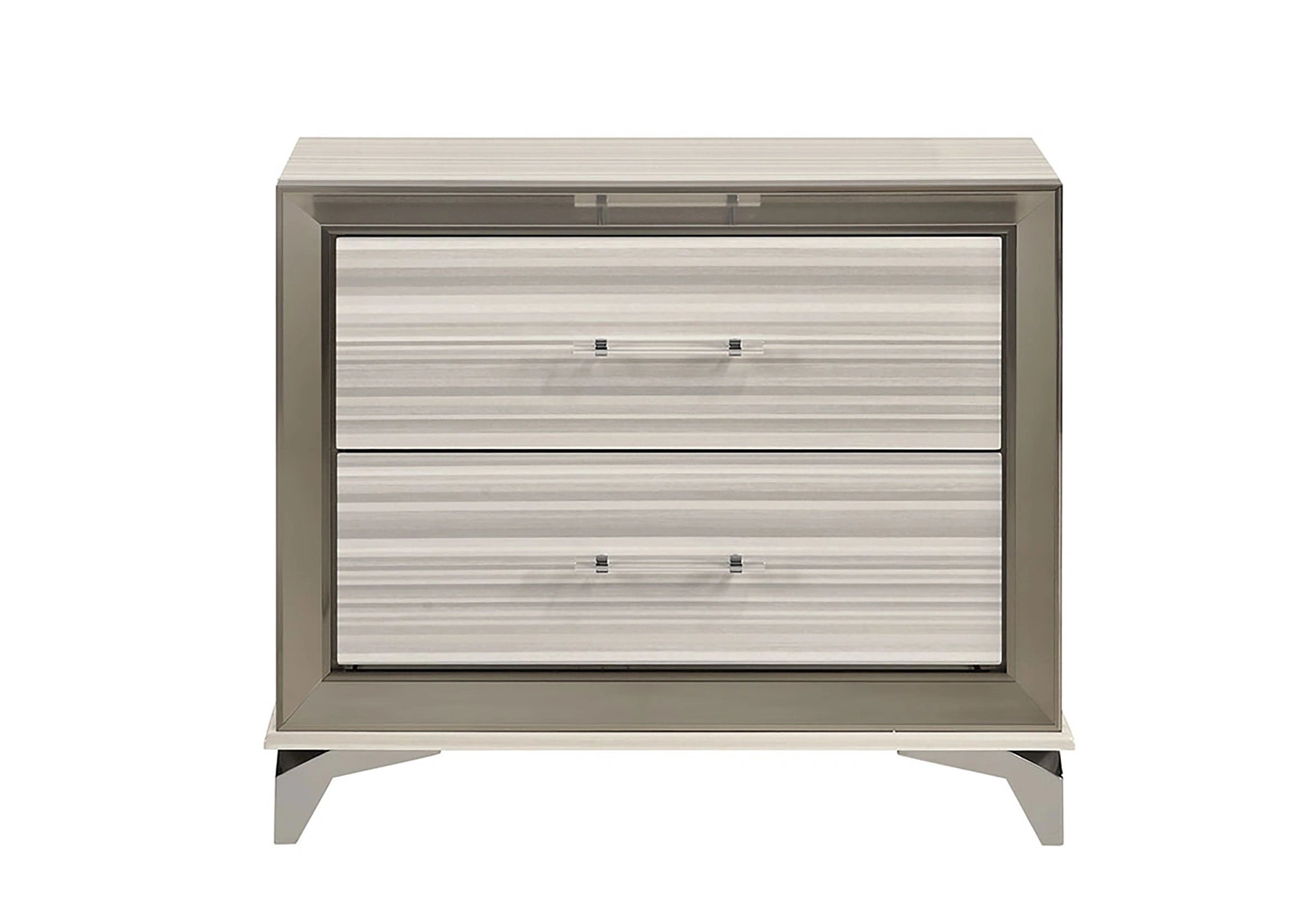 Zambrano White Nightstand