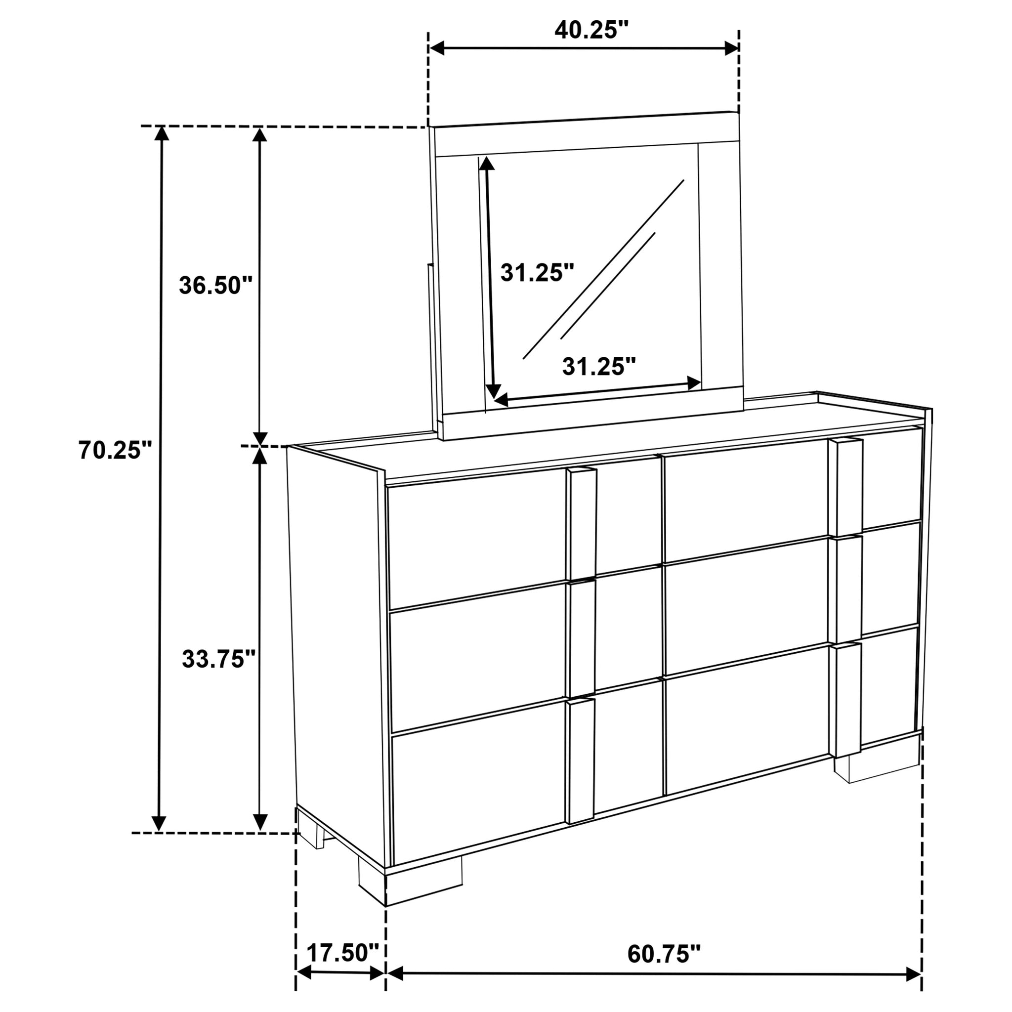 Hyland Dresser with Mirror