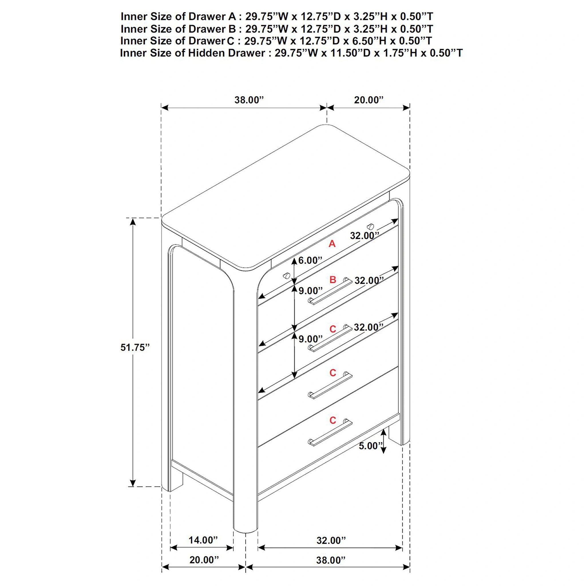 Solano Chest of Drawers