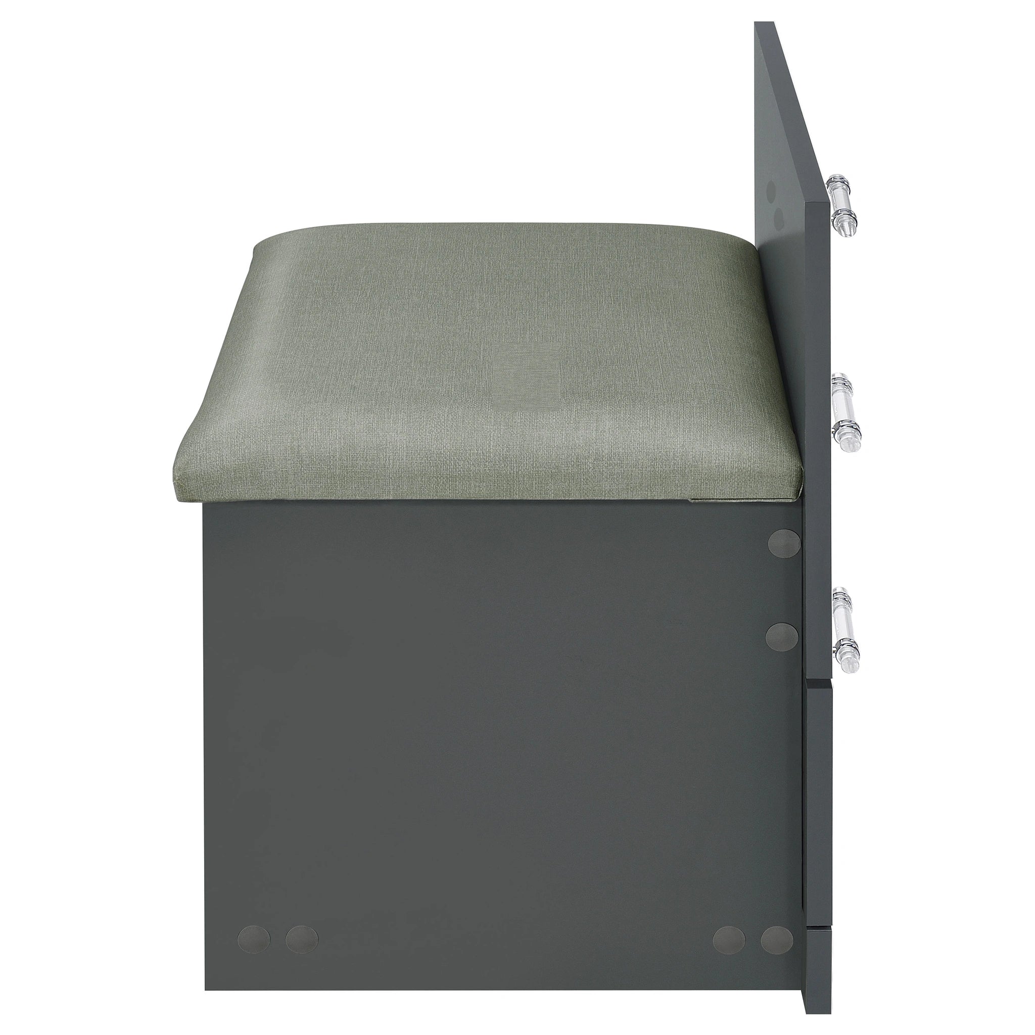 Danbury Makeup Vanity Table with LED Mirror and Stool
