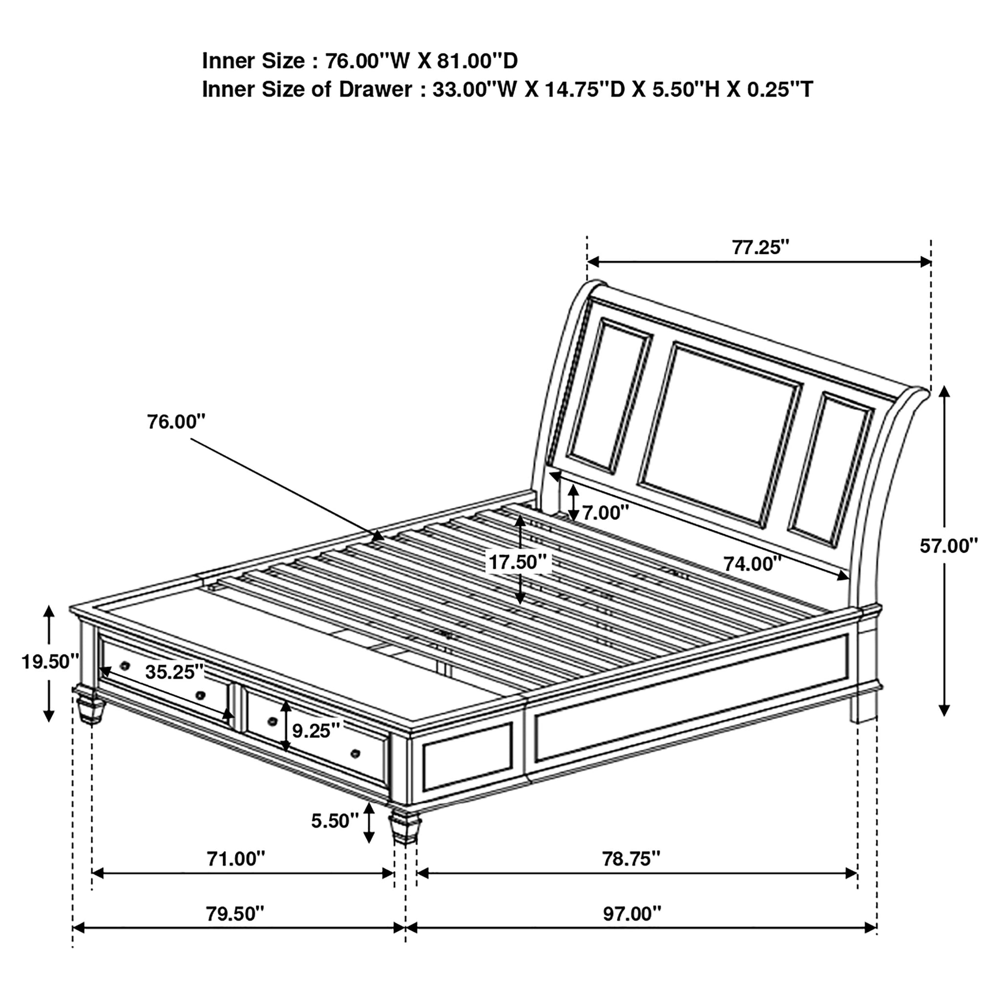 Sandy Beach Bedroom Set