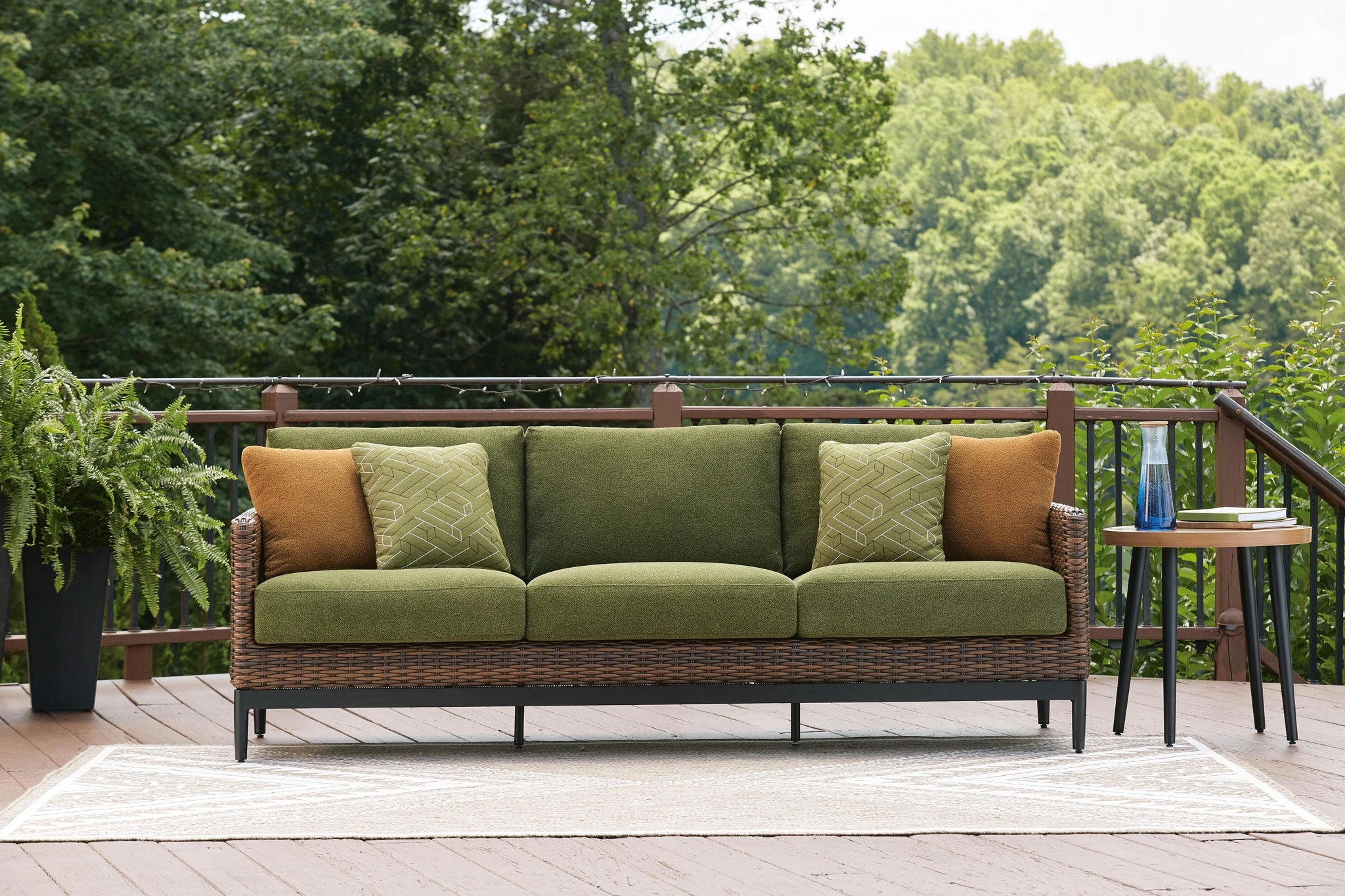 Horizon Hall Outdoor Sofa with Cushion