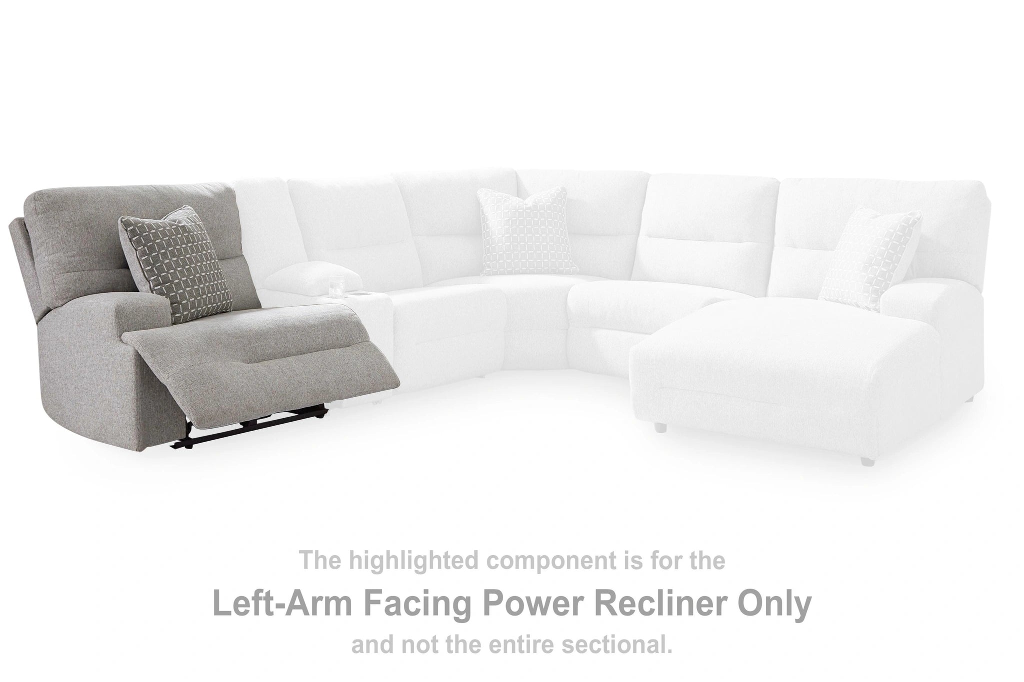Acklen Place Power Reclining Sectional Loveseat
