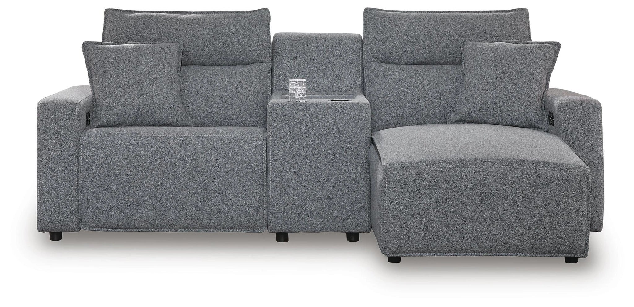 Modmax II Power Reclining Sectional with Chaise and Console