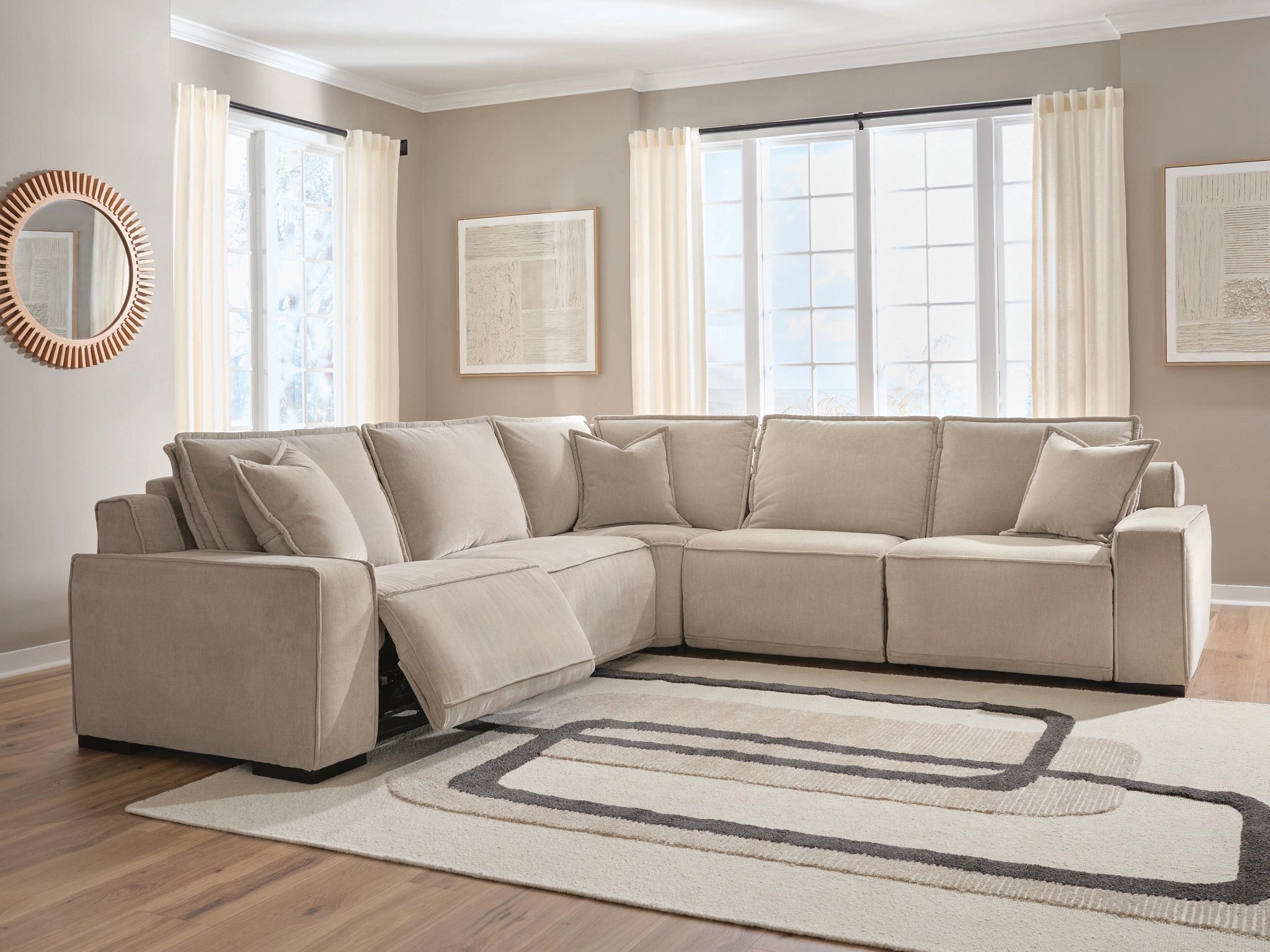Carceri Power Sectional Reclining Sofa