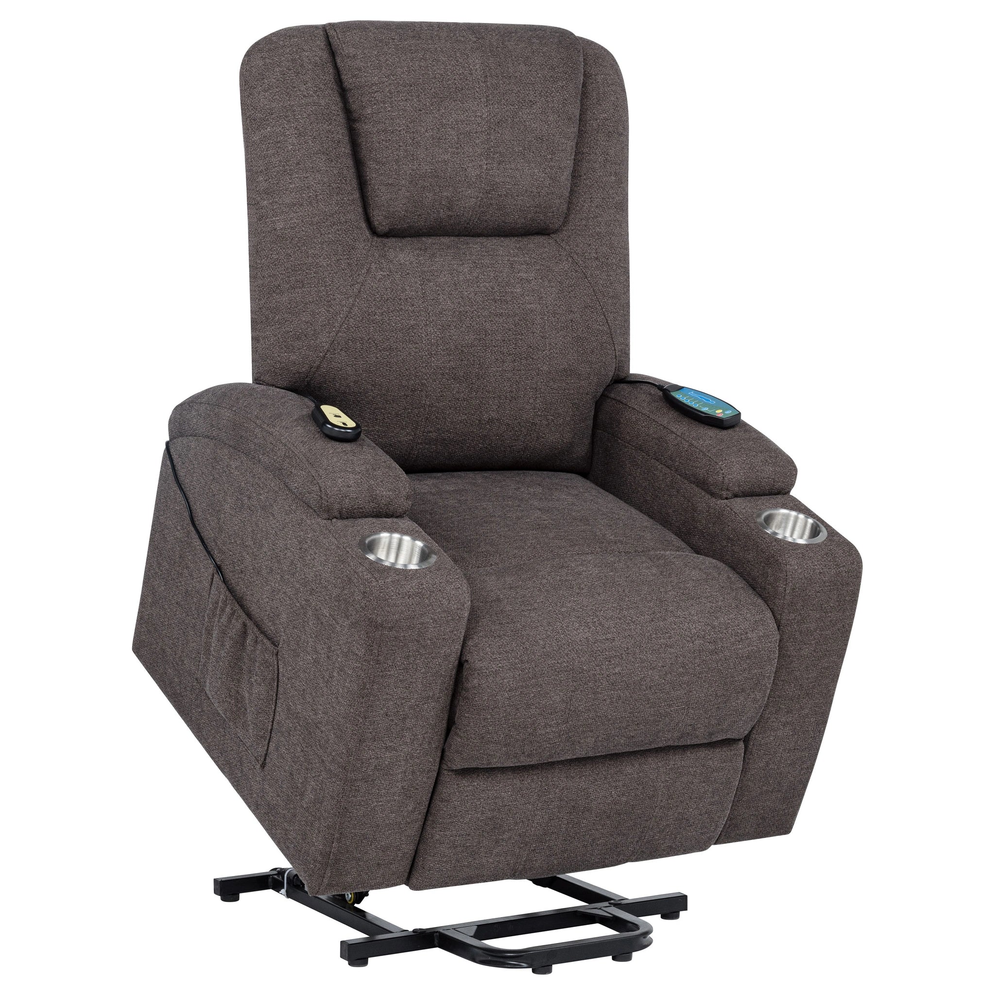 Louie Power Lift Massage Recliner