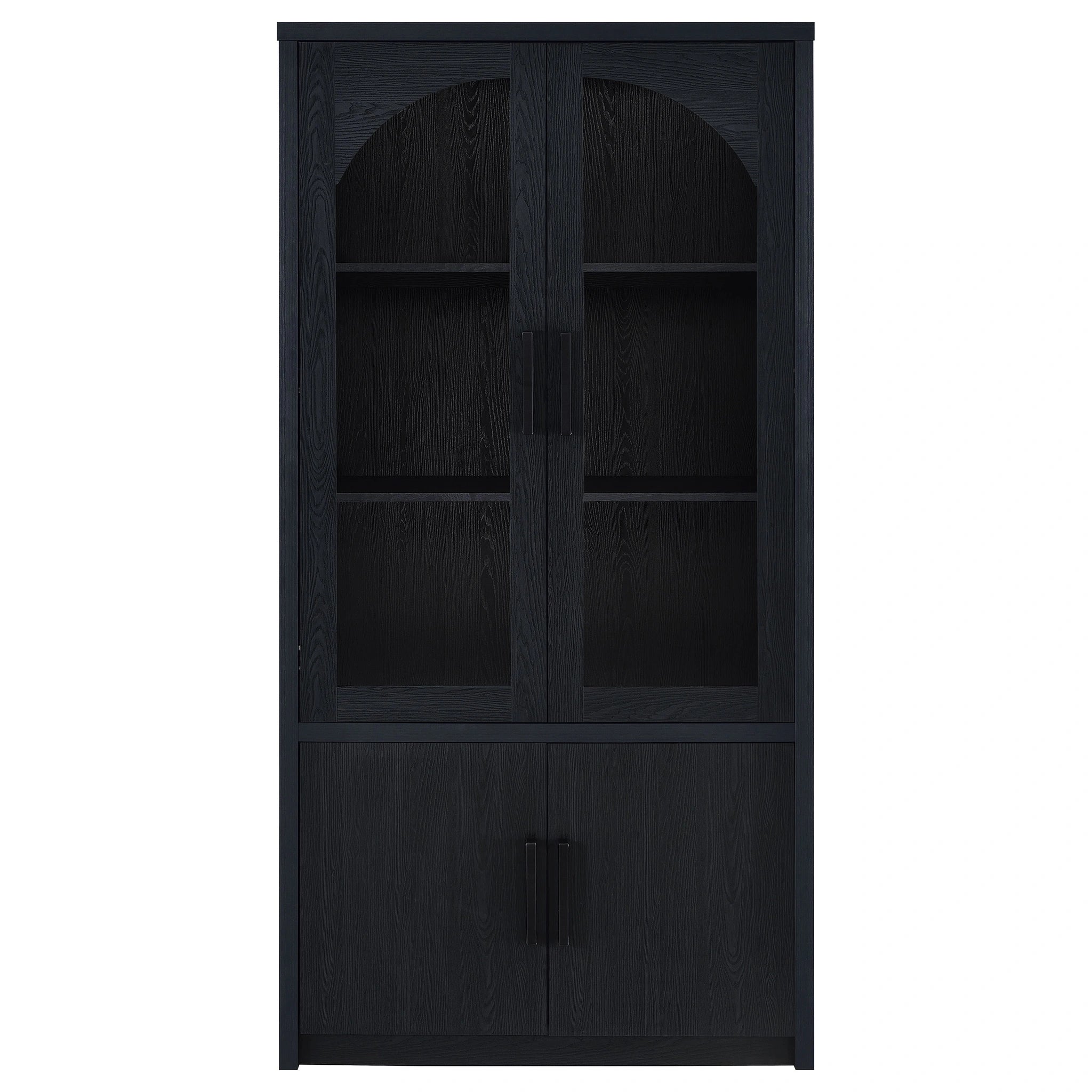 Riva Tall Display Cabinet with LED Lighting