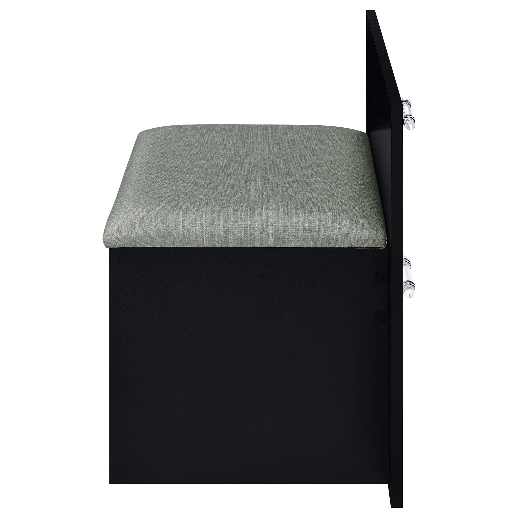 Flora Makeup Vanity Table with LED Mirror and Stool