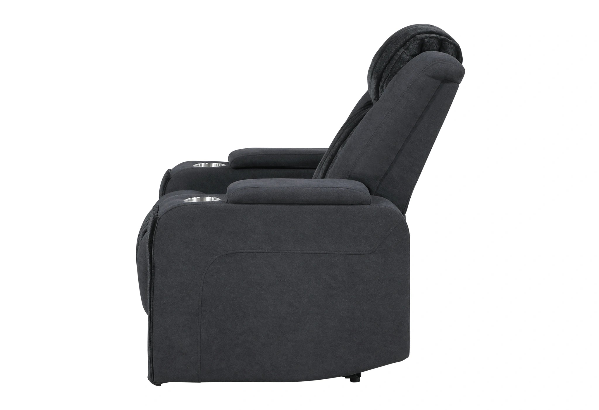 U8000 Power Recliner with Power Headrest and LED