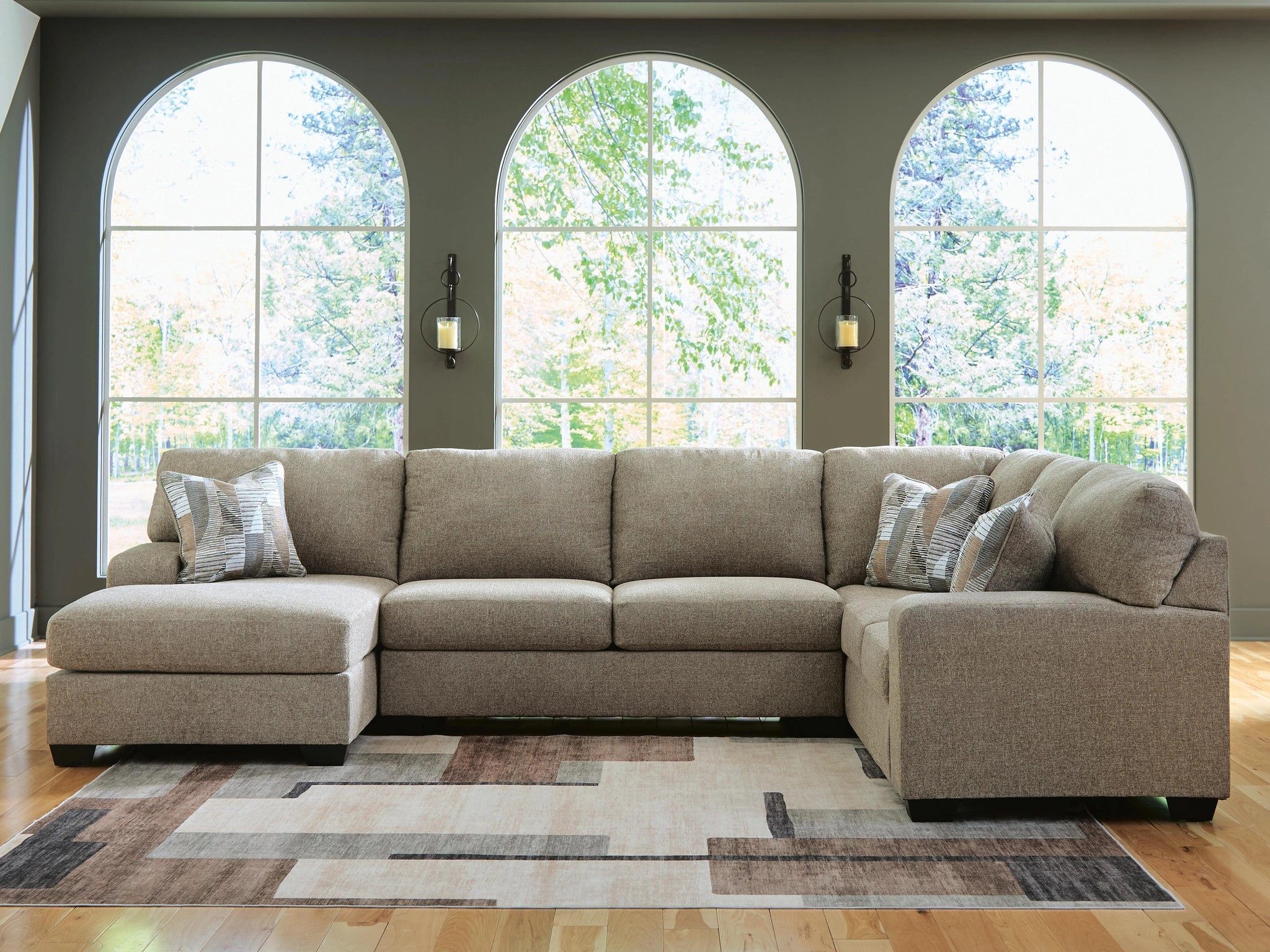 Newellen Sleeper Sectional with Chaise