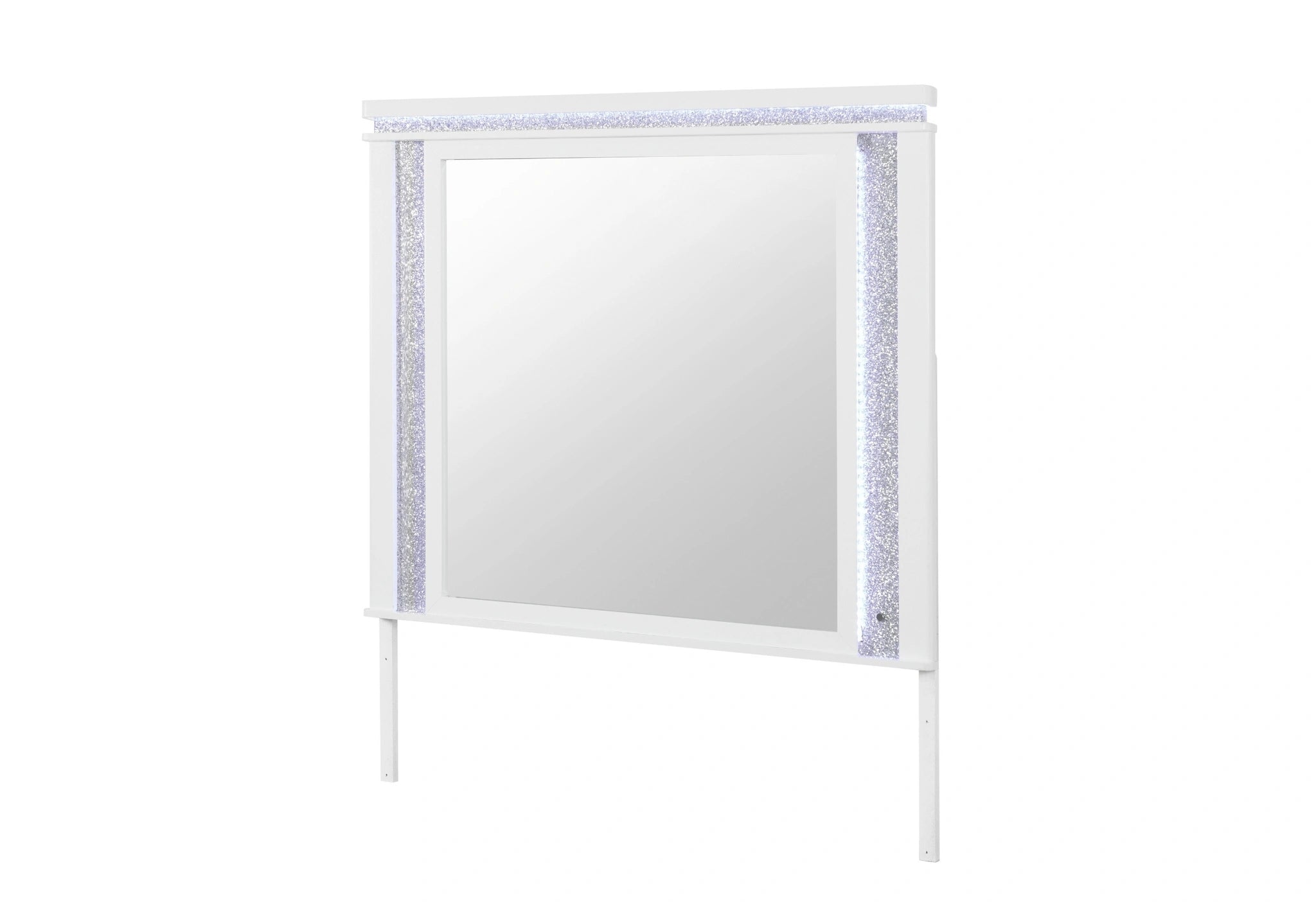 Alina White Mirror with LED
