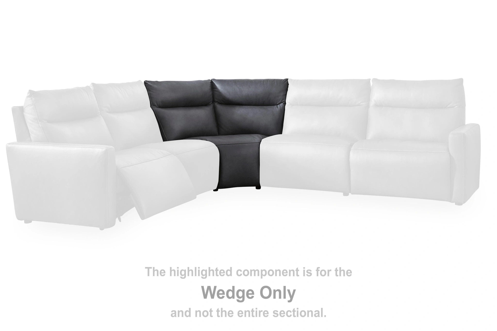 ModZ Power Reclining Sectional with Audio Console