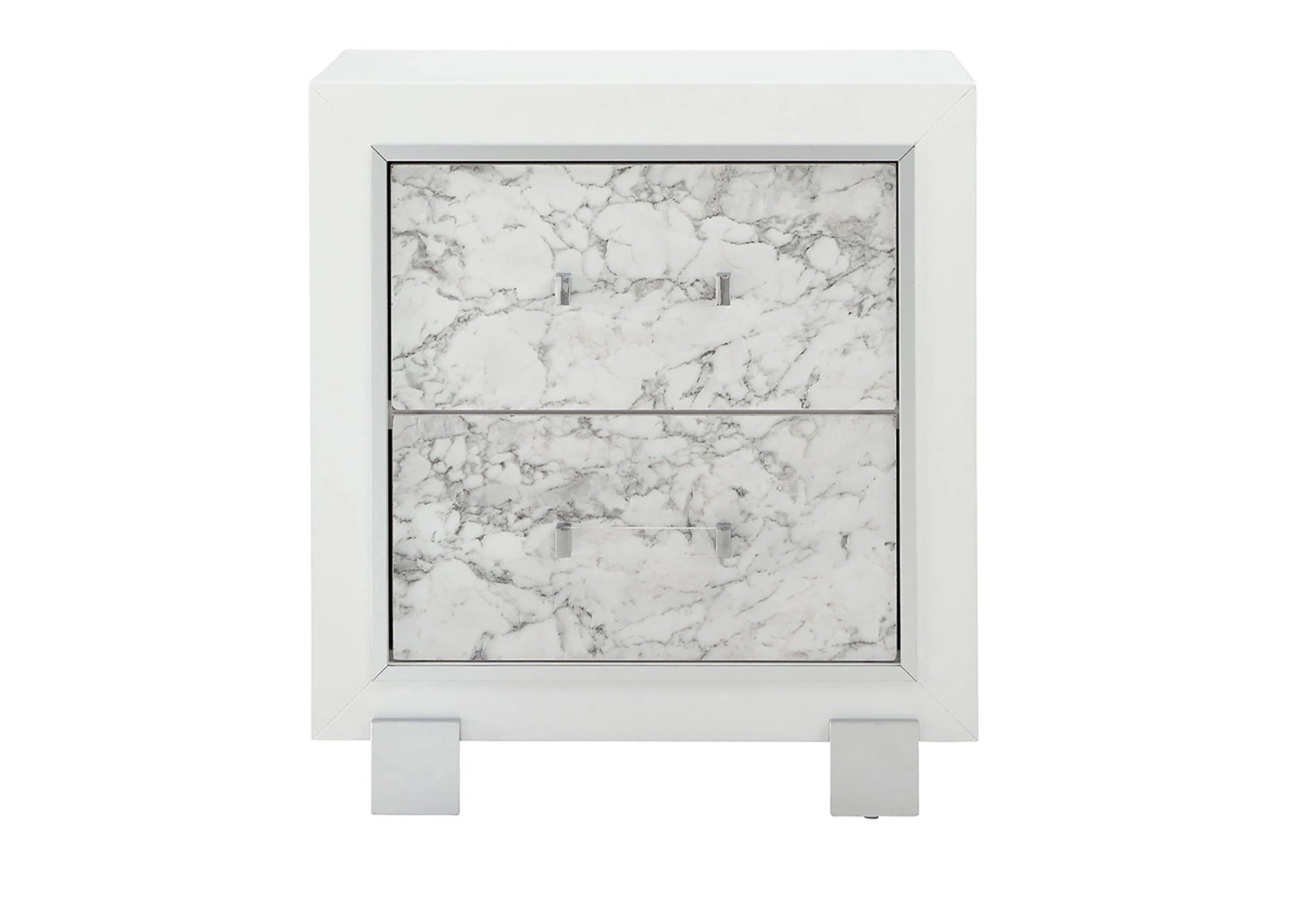 Santorini White Nightstand