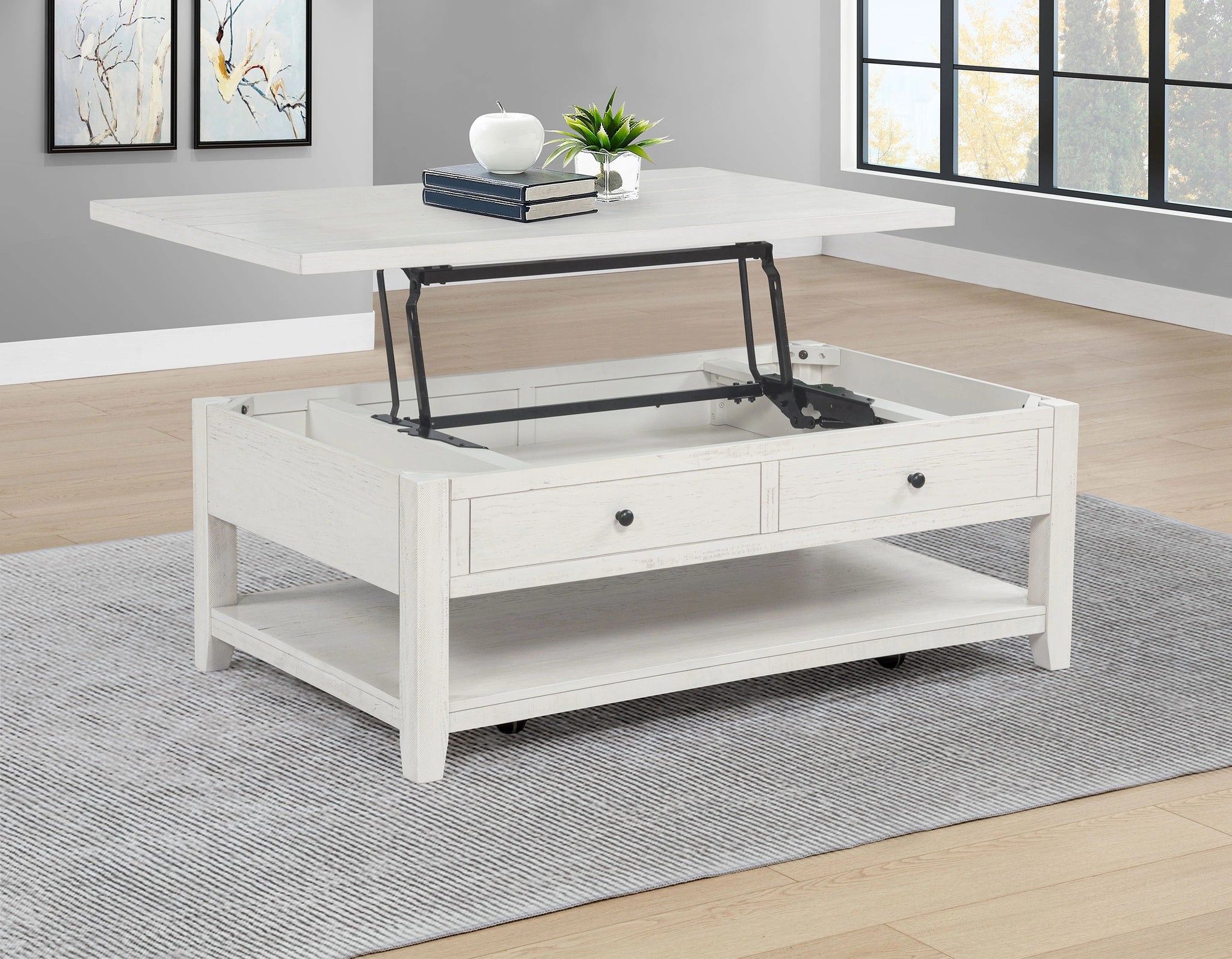 Payne Mobile Lift-Top Coffee Table