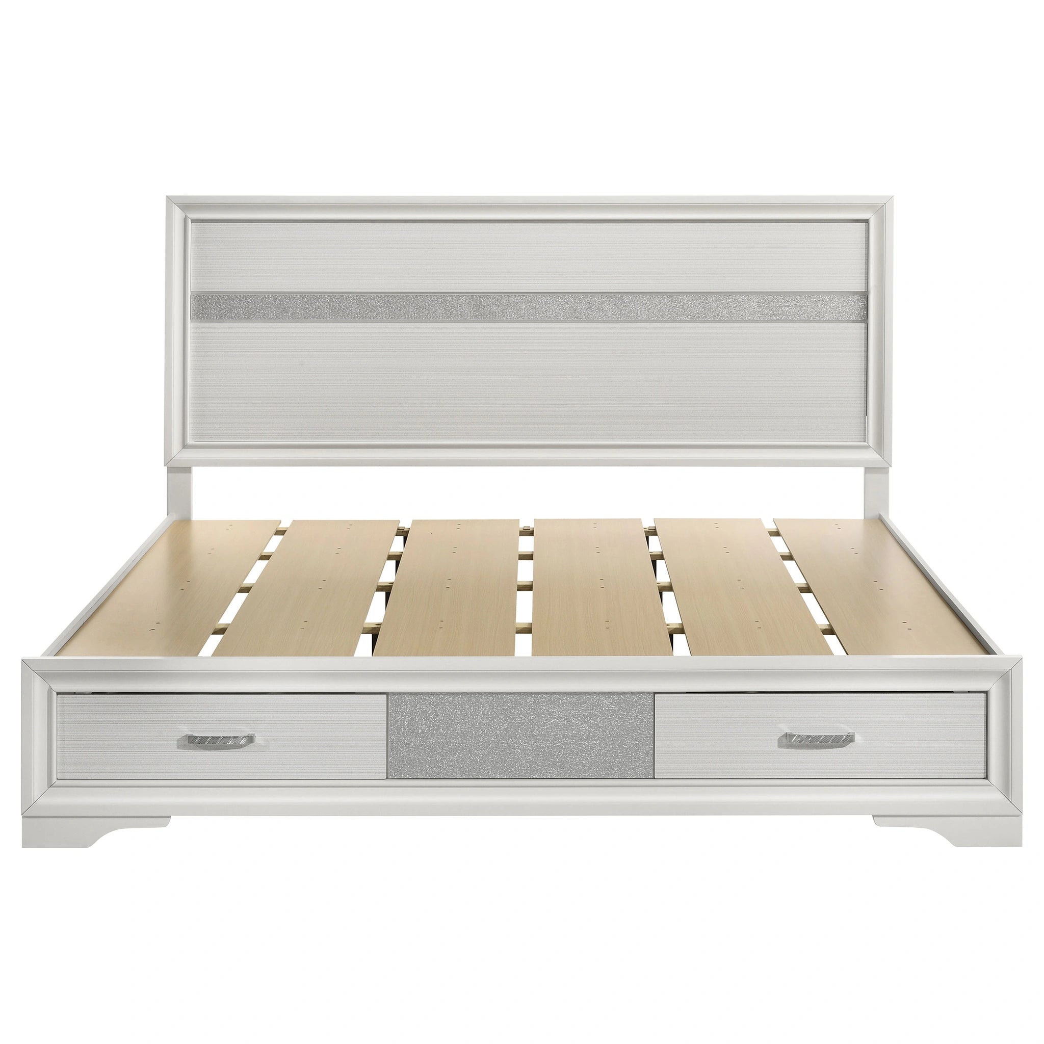 Miranda Panel Platform Storage Bed