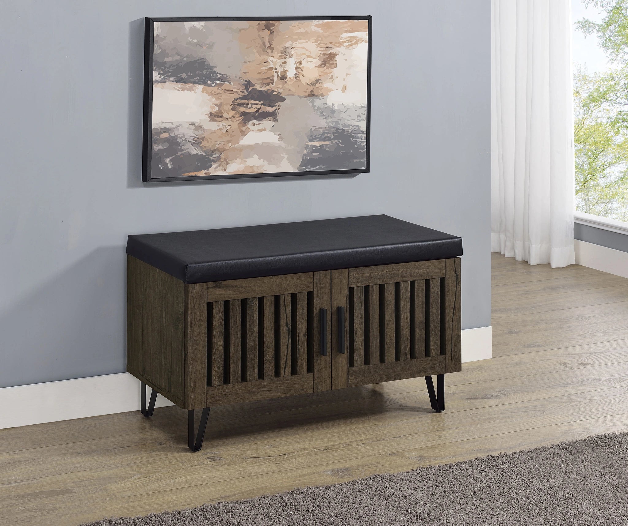 Brixton Storage Bench