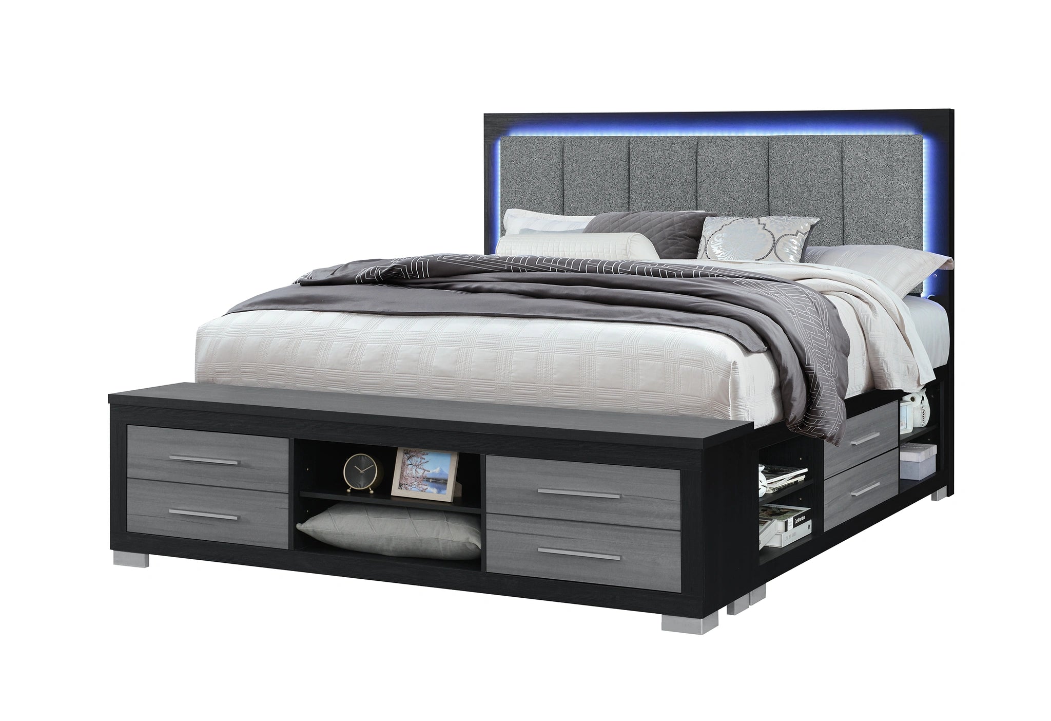 Emma Bed with LED and USB