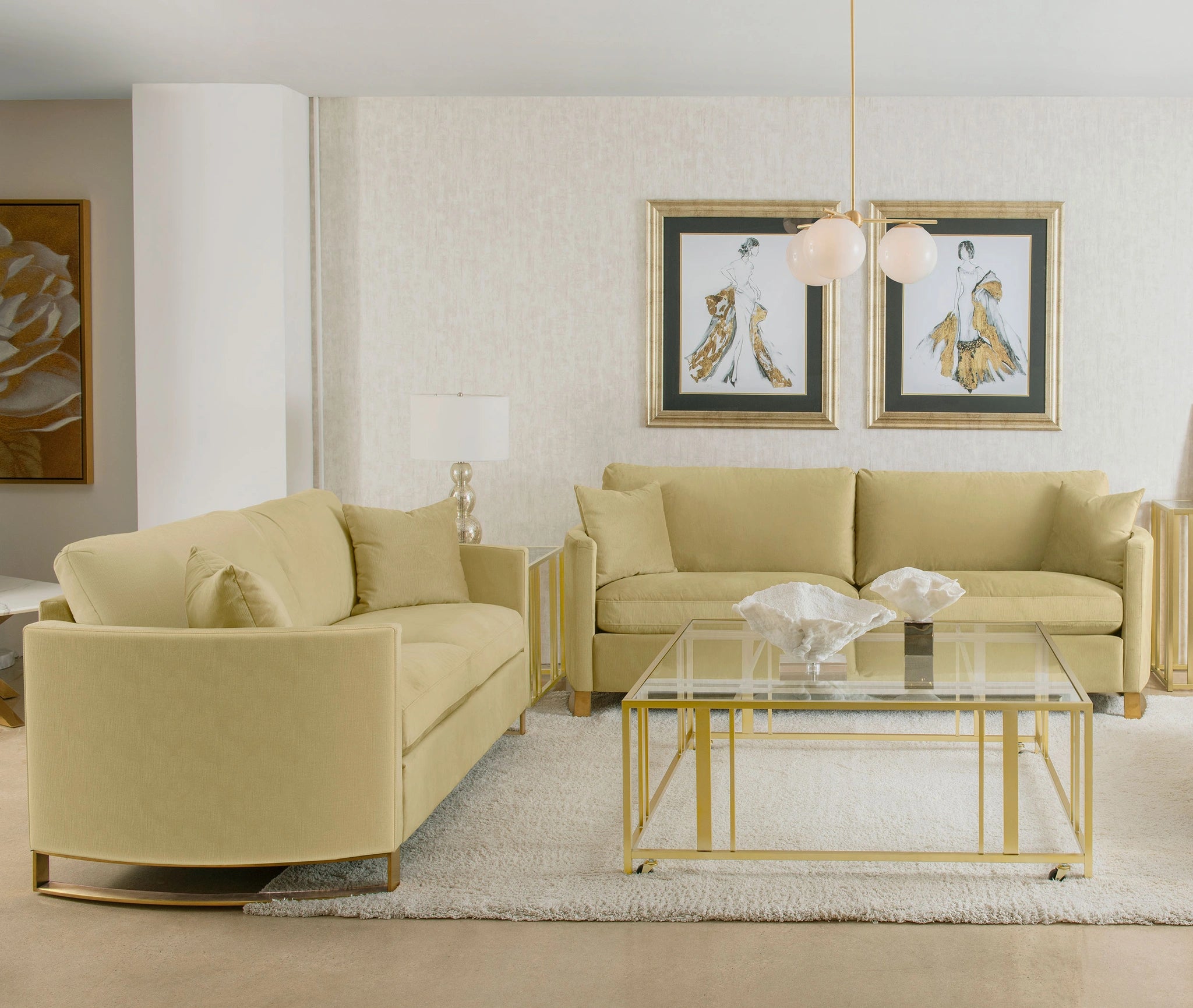 Corliss Sofa Set