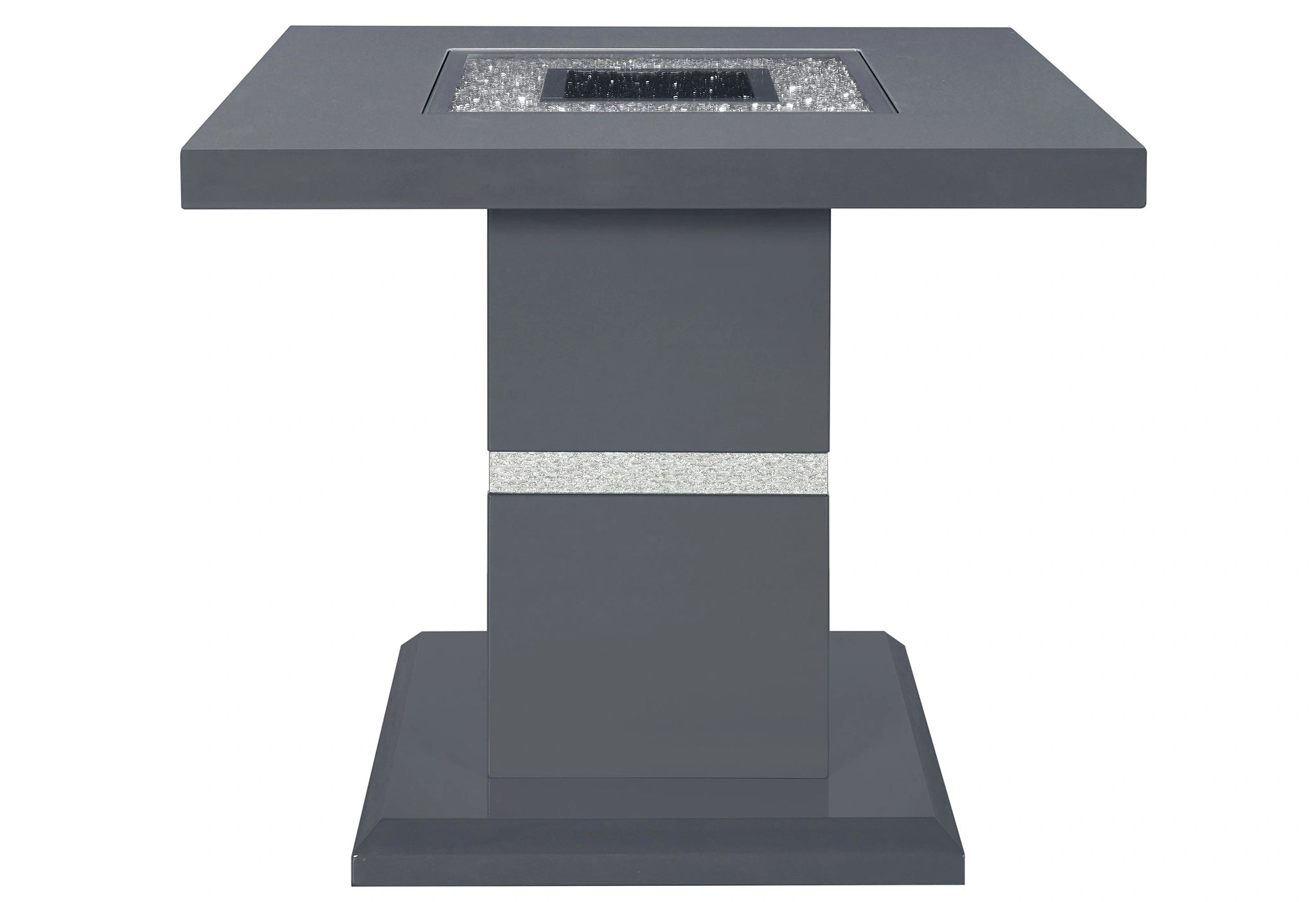Monaco Dark Grey 2 End Tables and 1 Coffee Table
