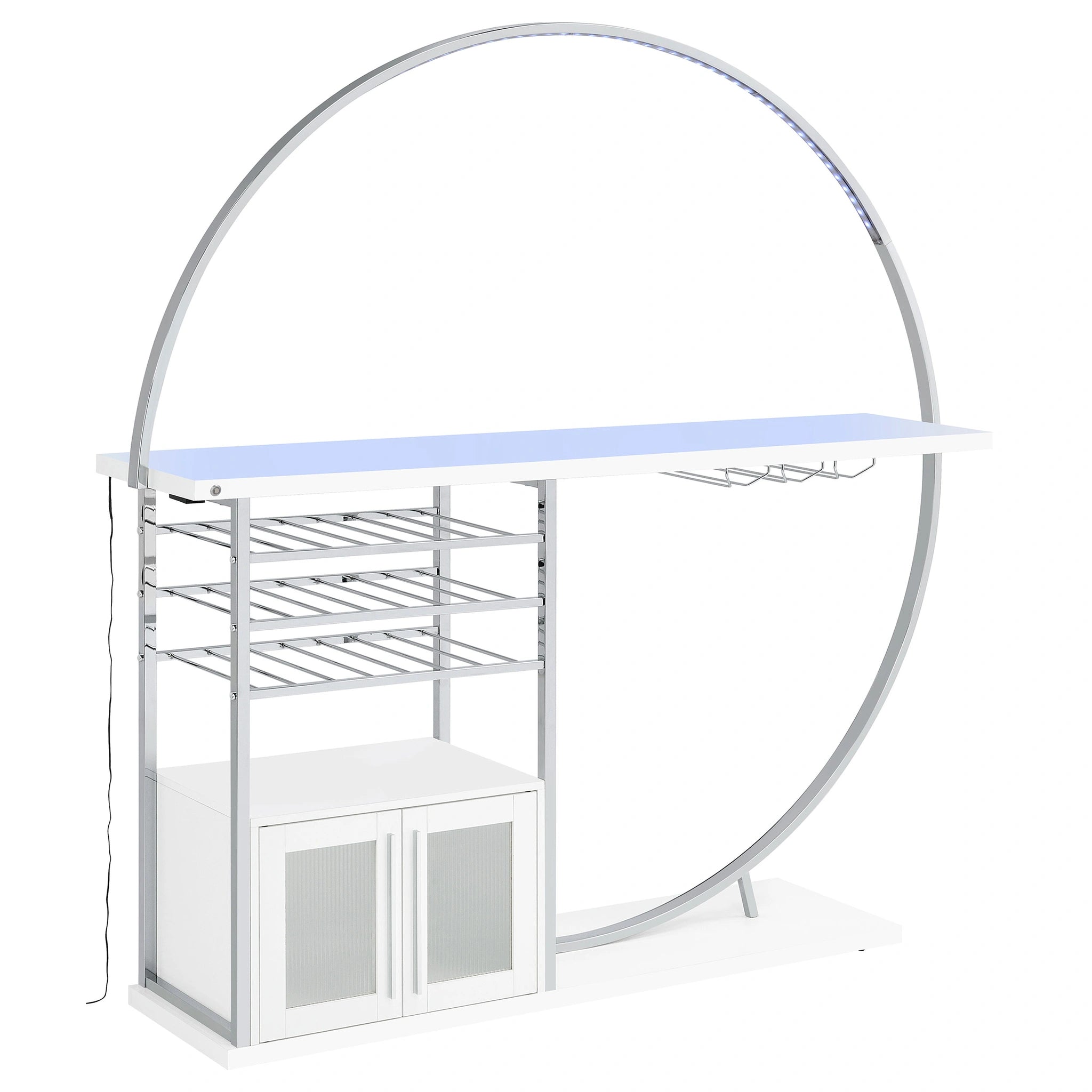 Risley Wine Cabinet with LED Lighting