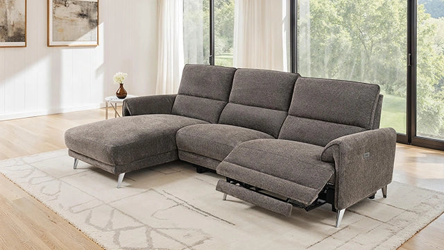 Brande Power Sectional, Left Chaise
