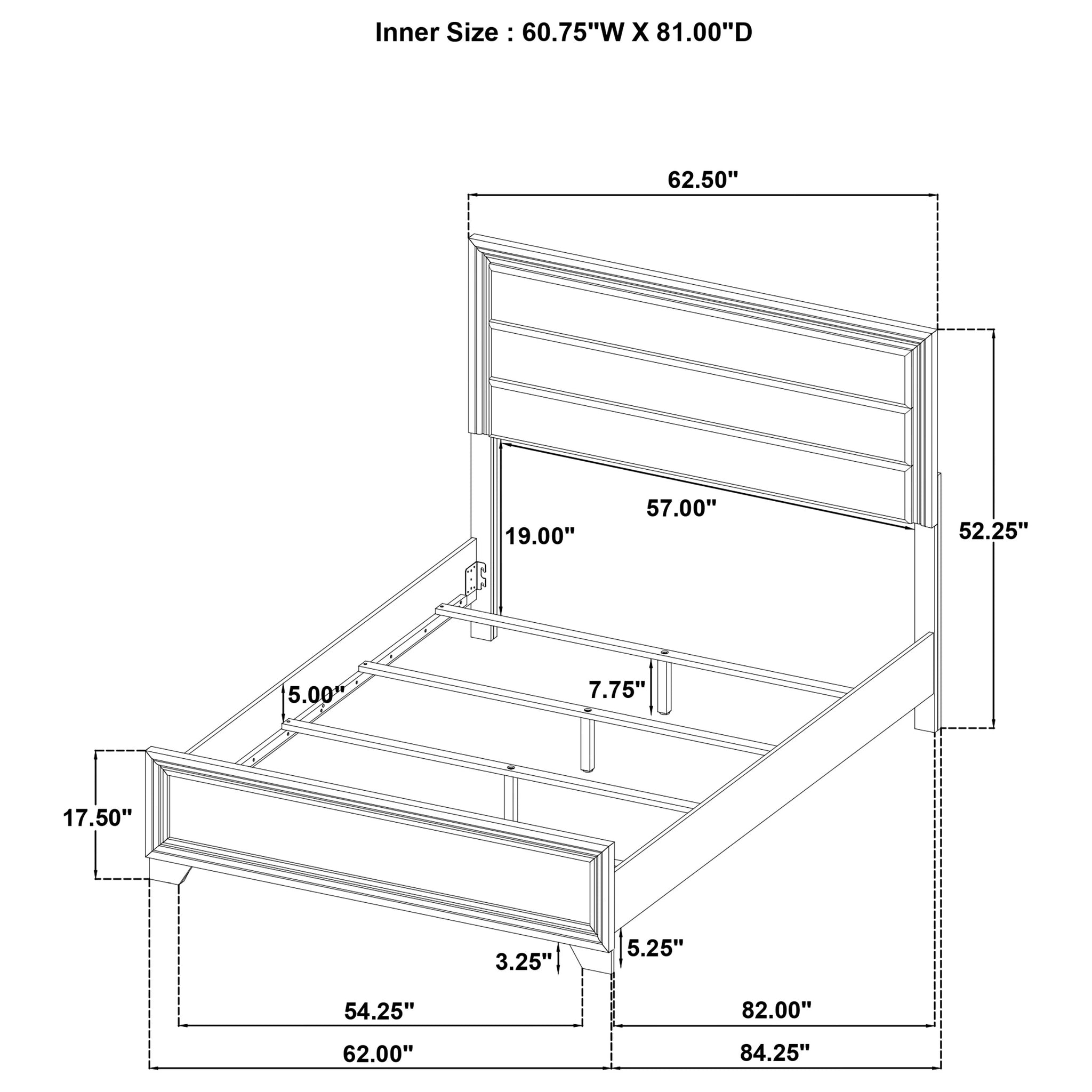 Wright Panel Bed