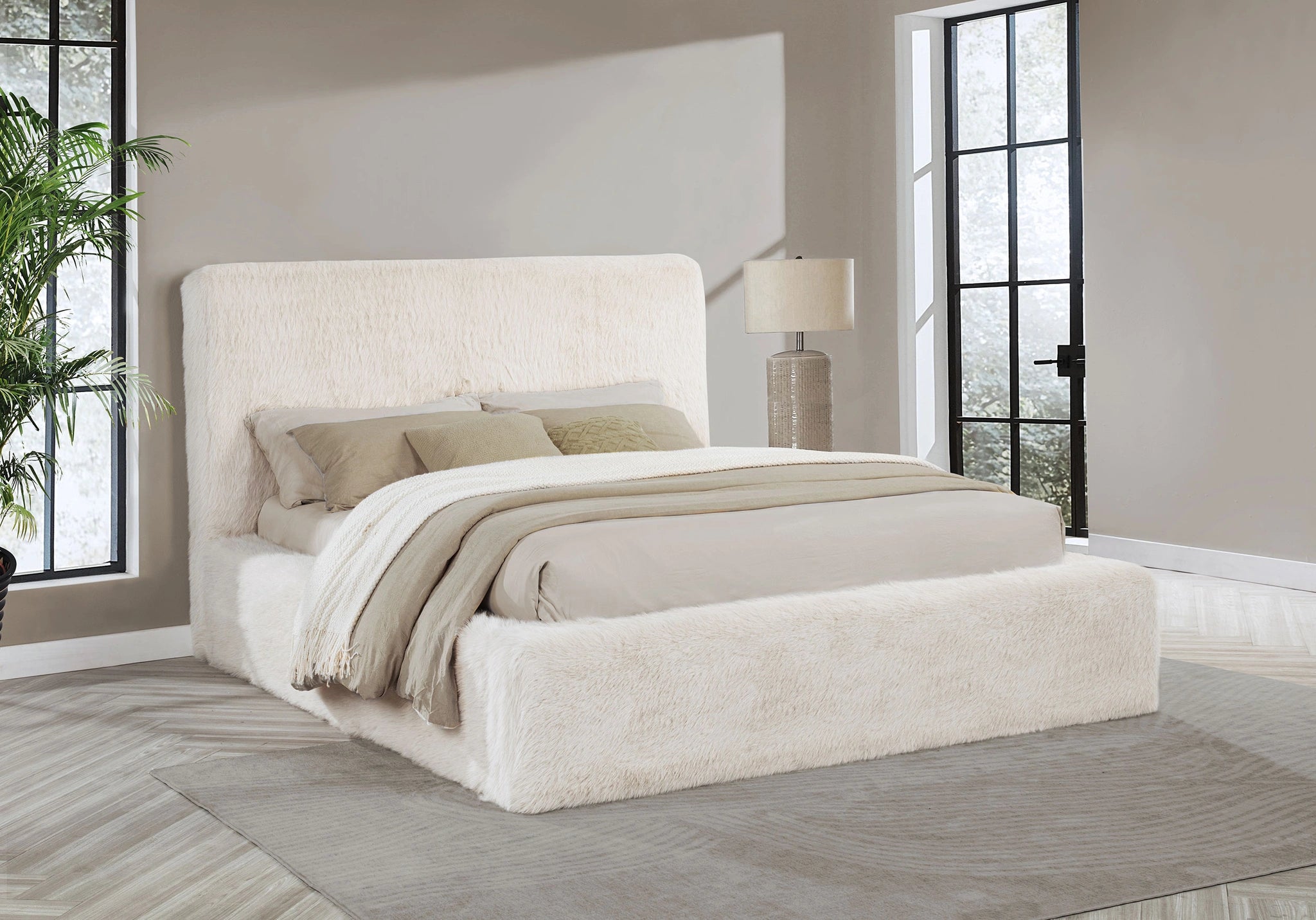 Rebecca Panel Bed