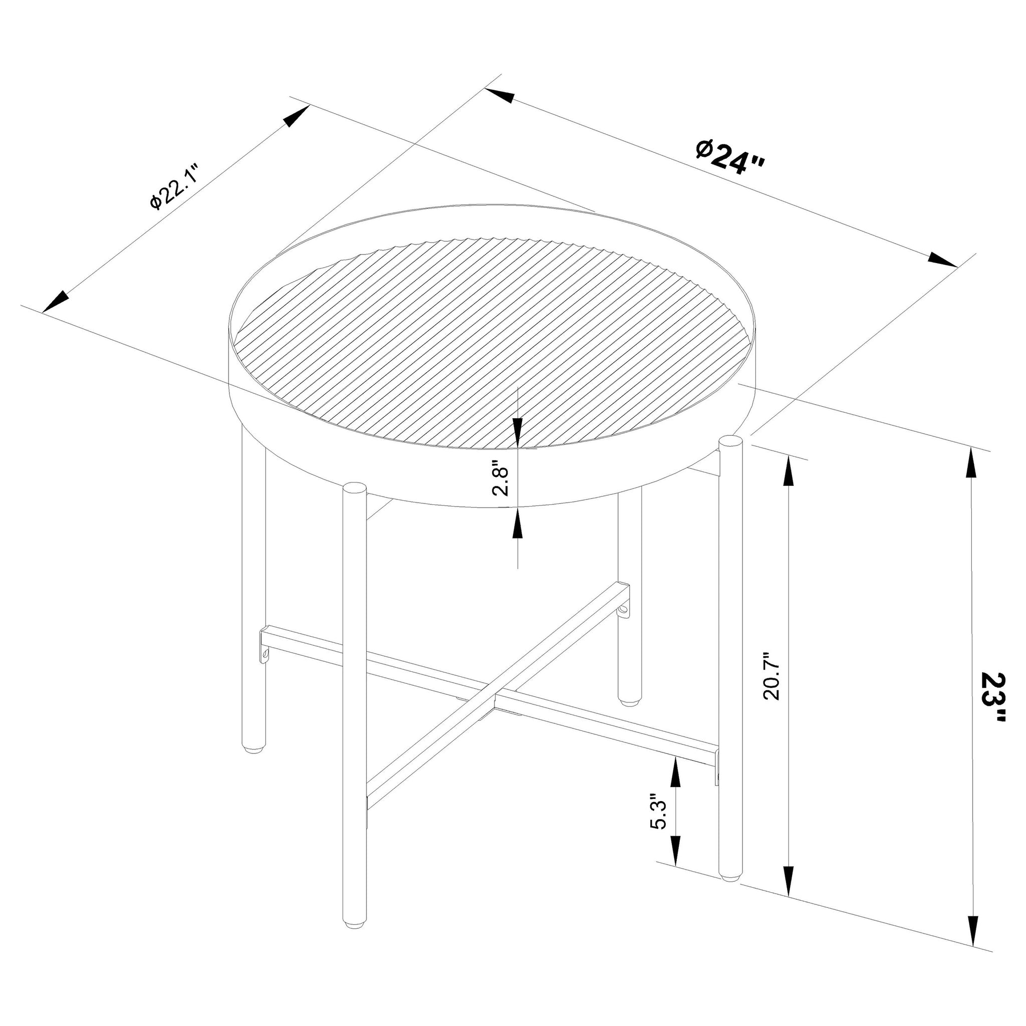 Ozella Coffee Table Set