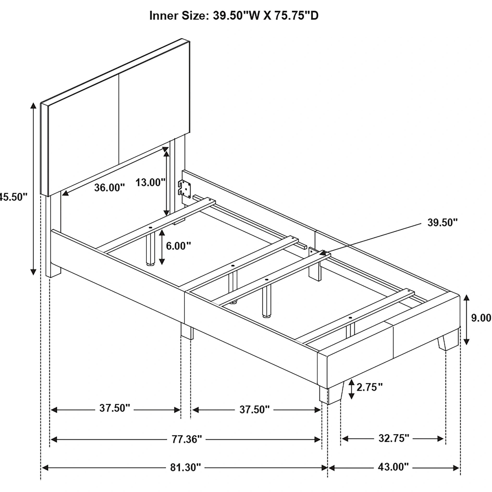 Dorian Panel Bed