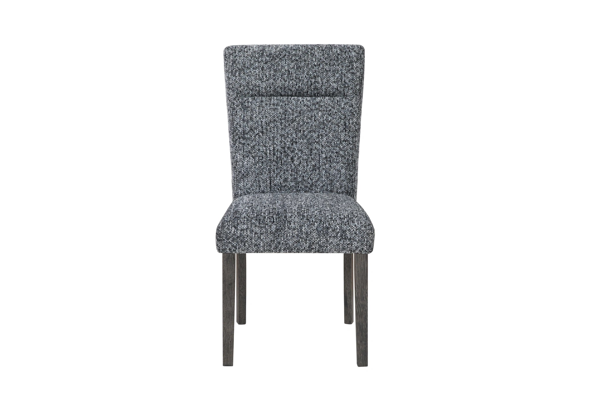 D86 Grey Dining Chair with Brown Legs