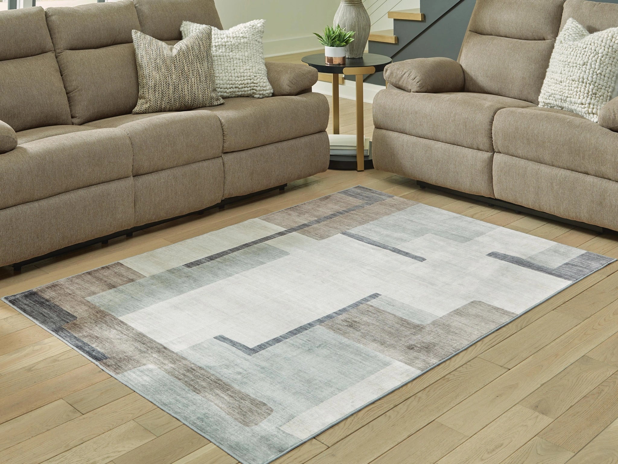 Larkport Washable Area Rug