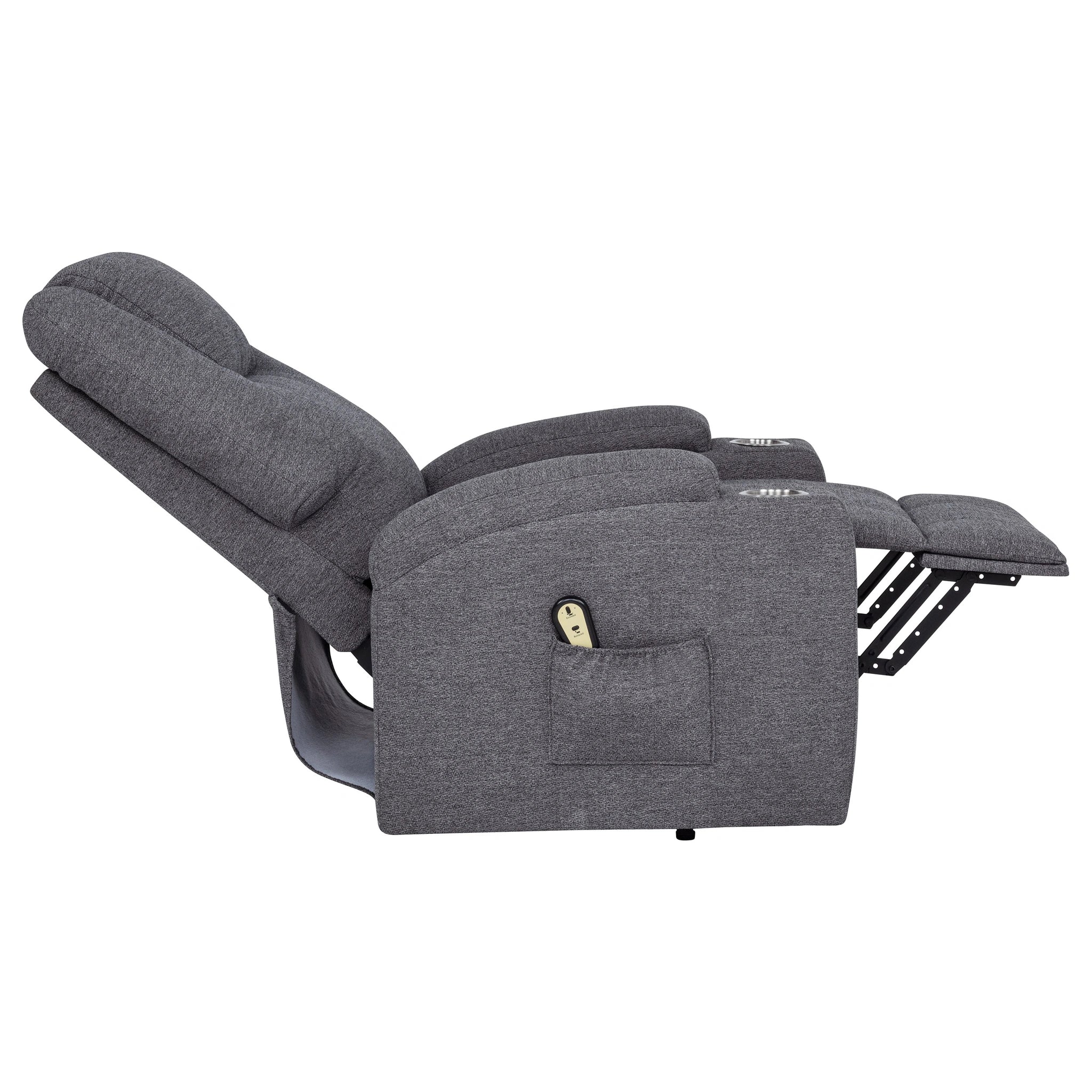 Louie Power Lift Massage Recliner