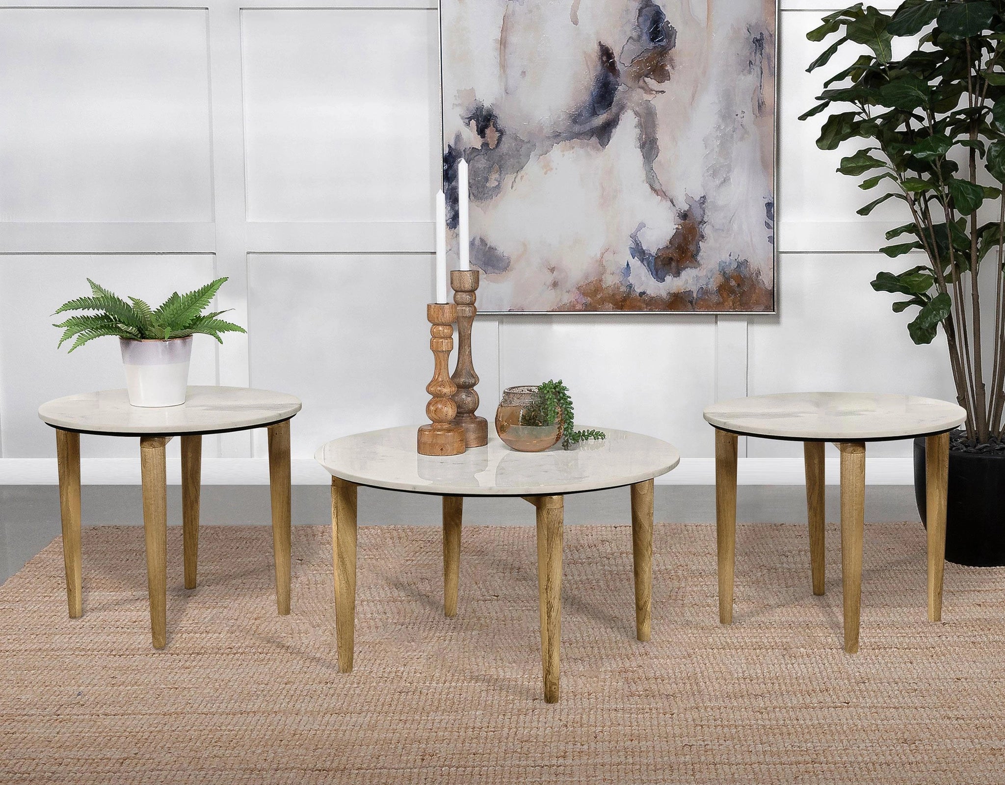 Aldis Coffee Table Set