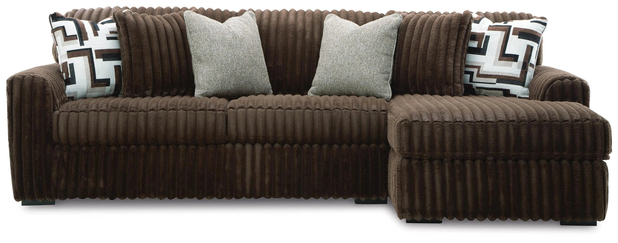 Midnight-Madness Sectional Sofa with Chaise