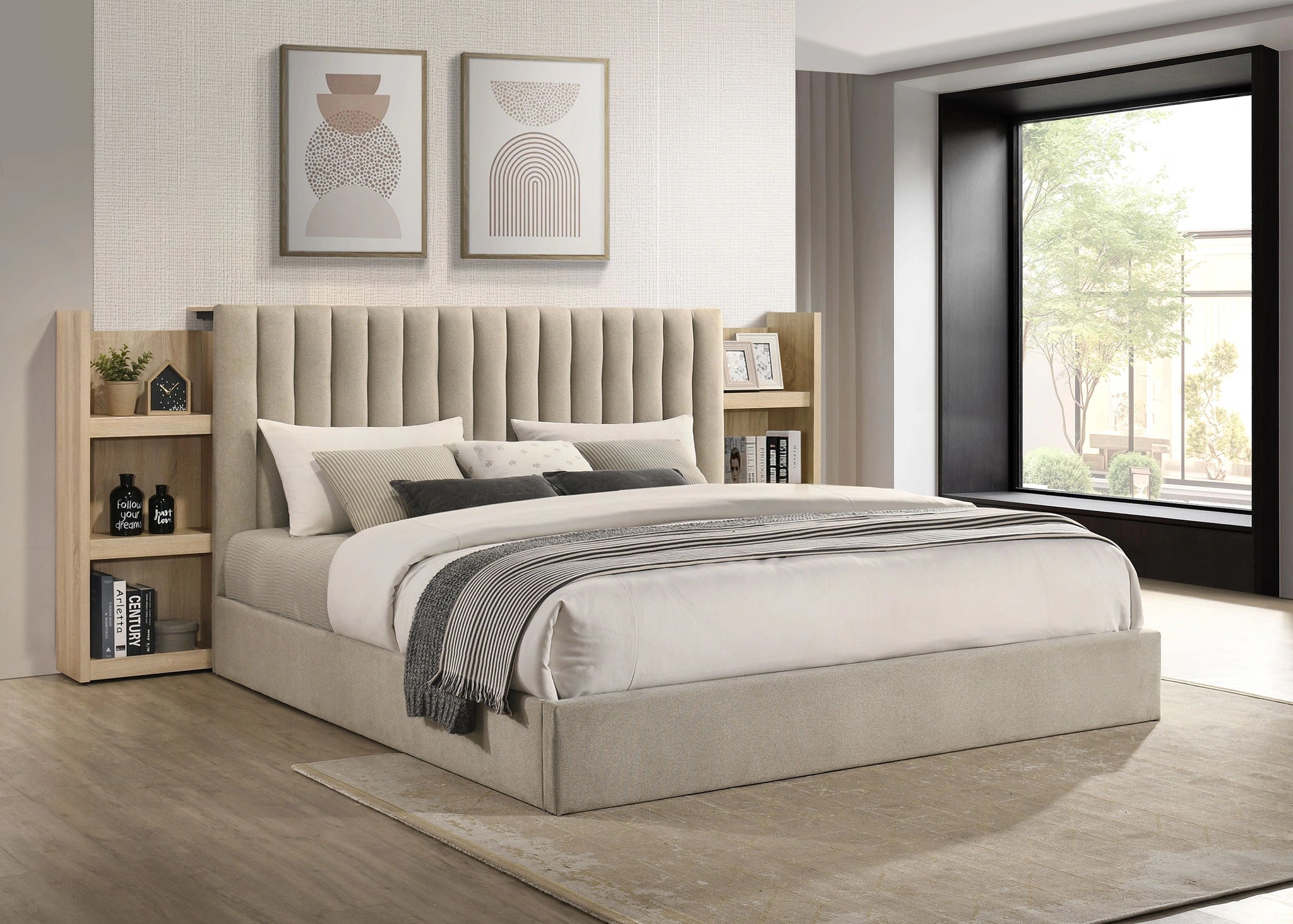 Arielle Bookcase Bed