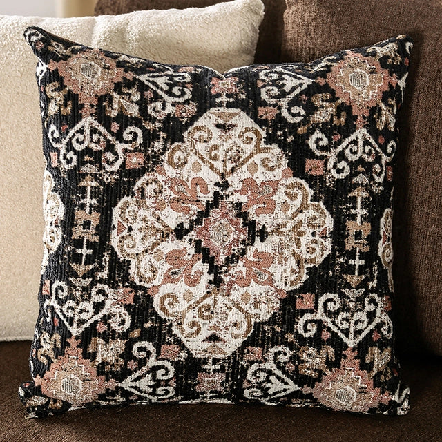 BELSIZE Loveseat Grey, Beige, & Choclate
