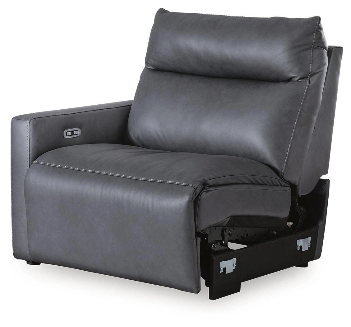 ModZ Power Reclining Sectional with Audio Console