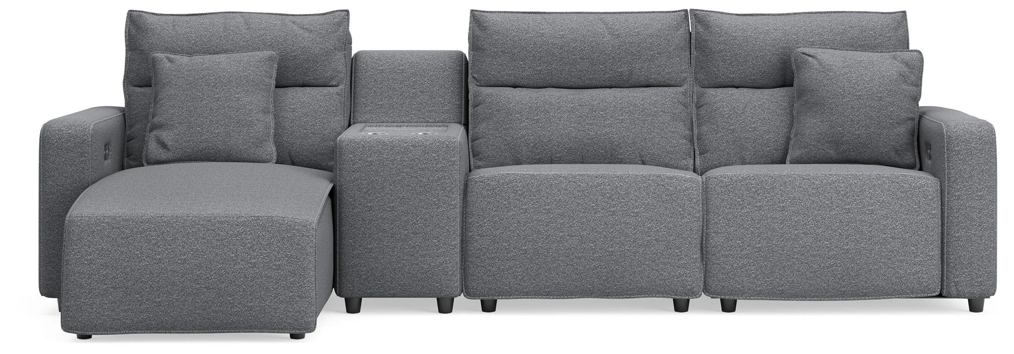 Modmax II Reclining Sectional with Chaise and Console
