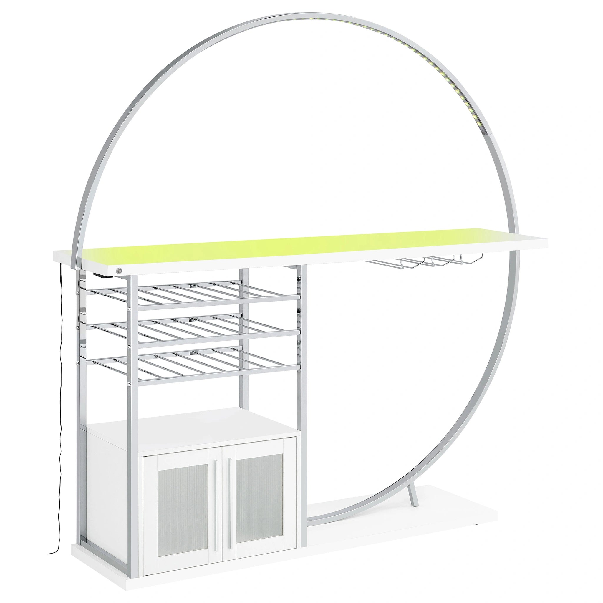 Risley Wine Cabinet with LED Lighting