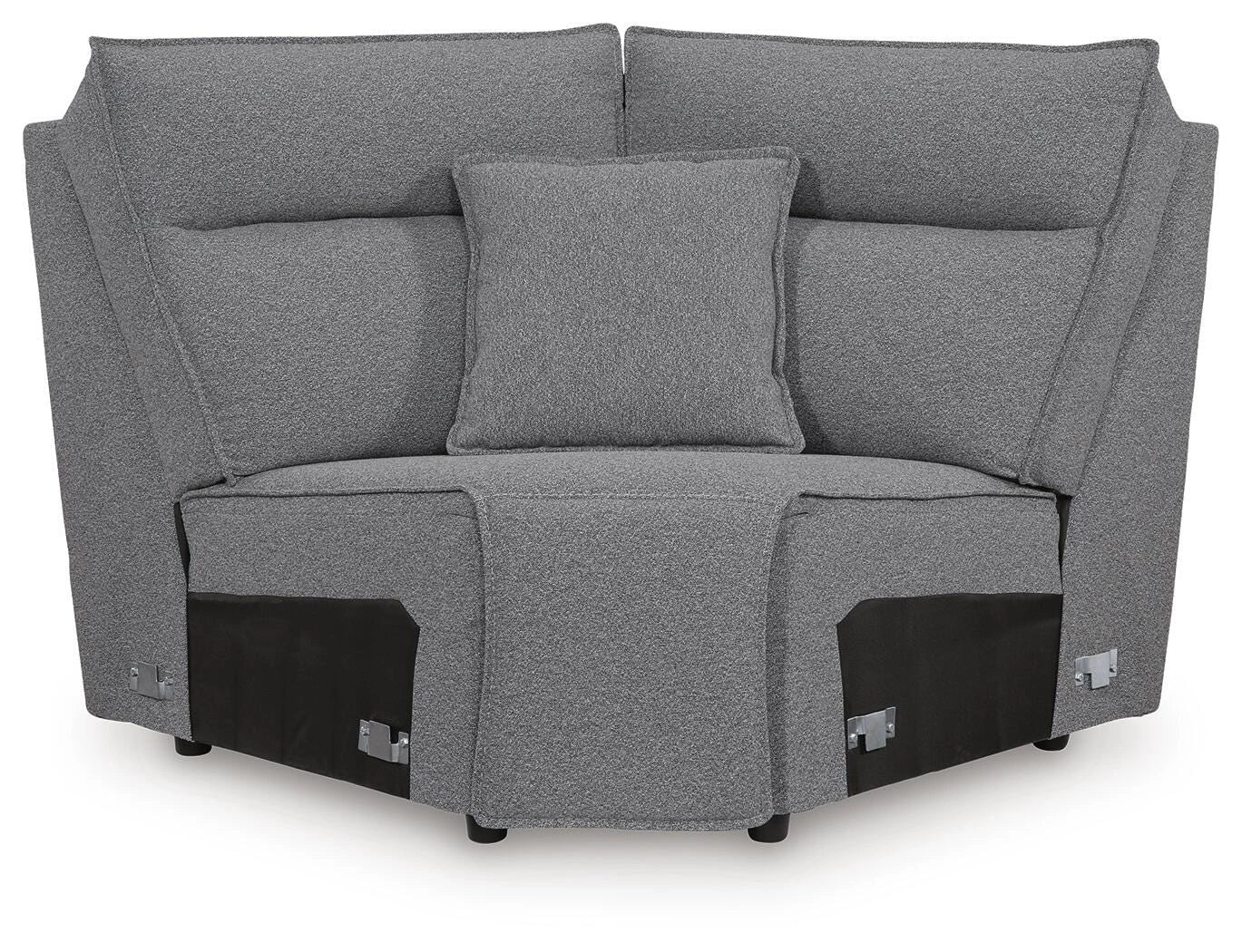 Modmax II Reclining Sectional with Chaise and Audio Console
