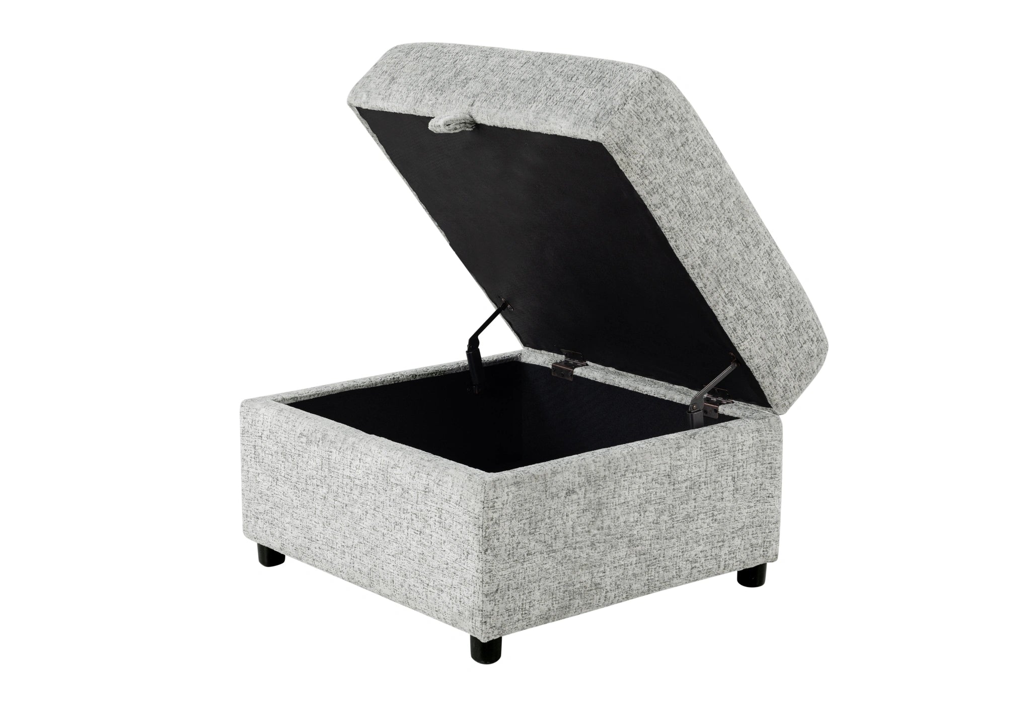 U9401 Nickel Sofa Bed Ottoman with Storage