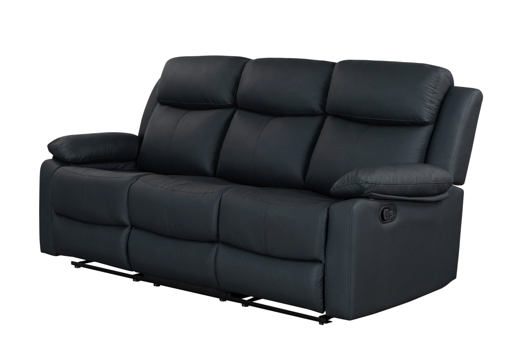 U6026 Pu 72A Reclining Sofa with LED