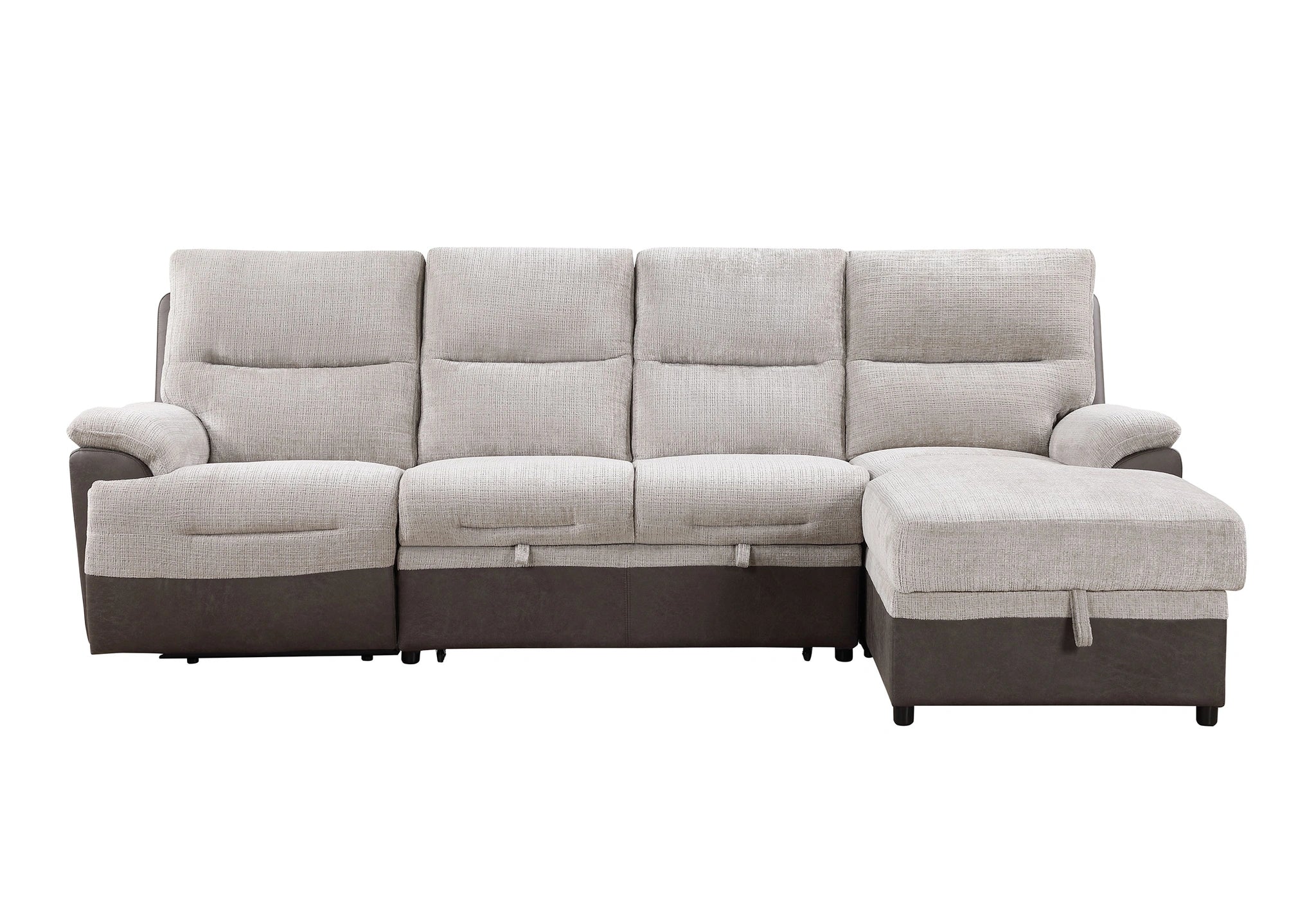 U3822 Sectional with Po and USB
