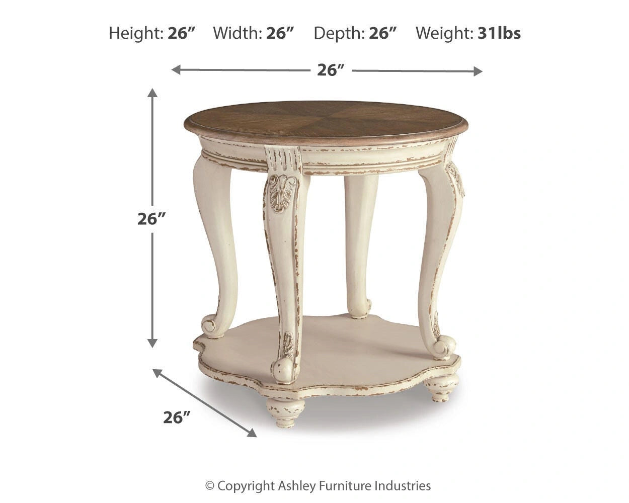 Realyn Occasional Table Set