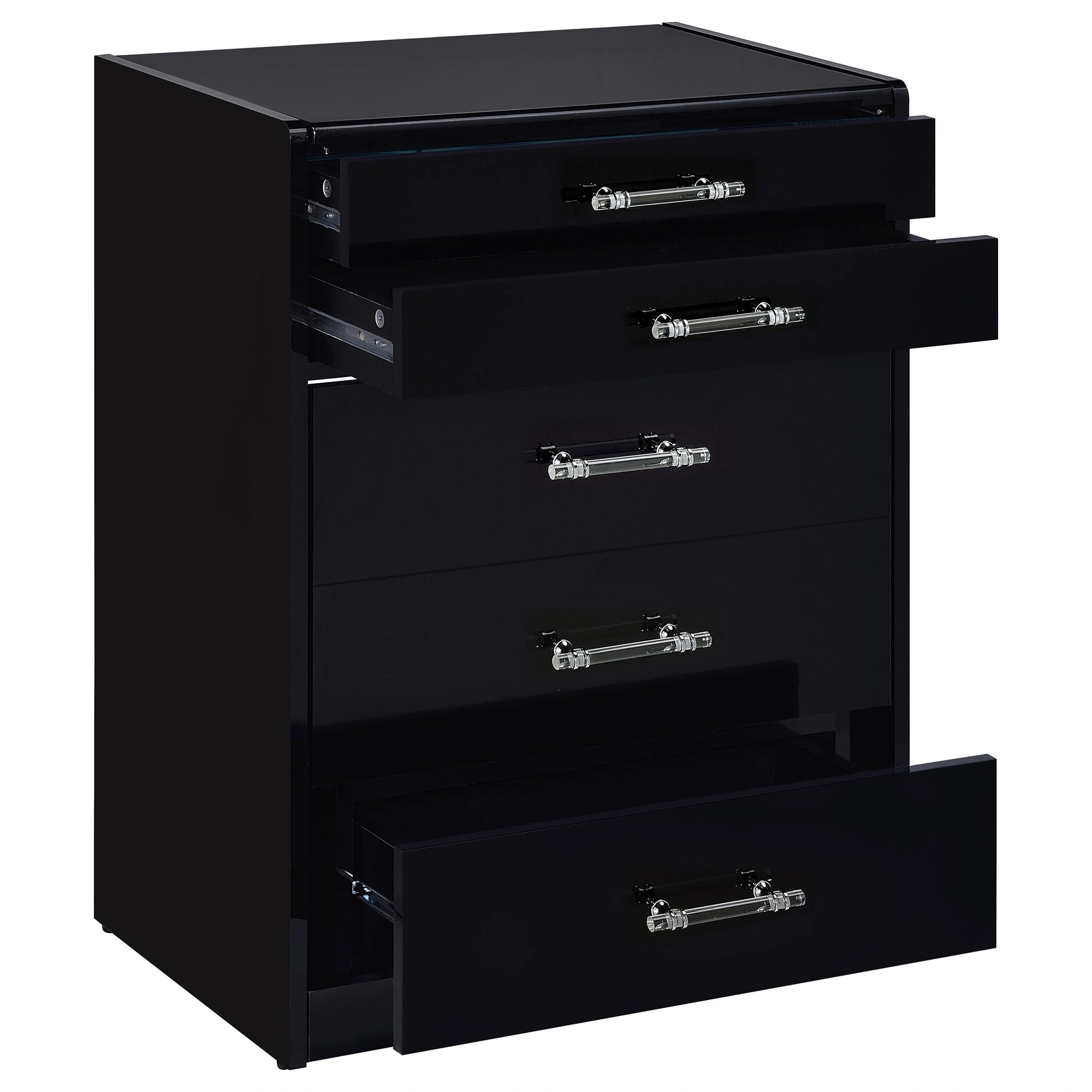 Danbury Makeup Vanity Table with LED Mirror and Stool