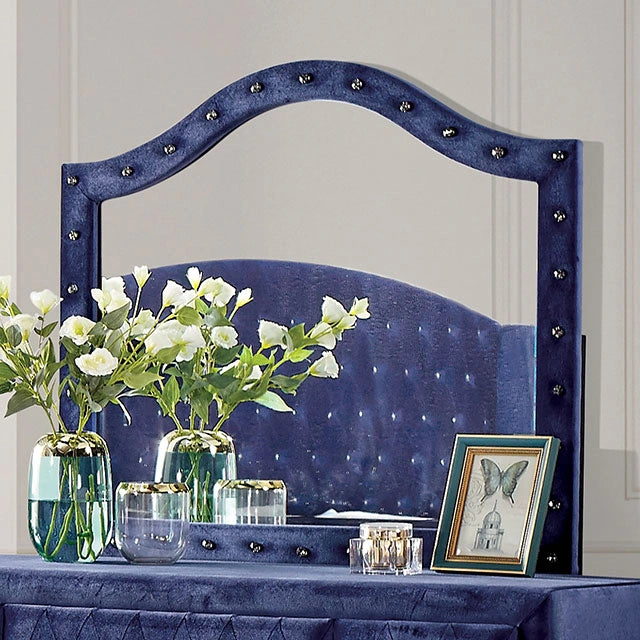 Alzire Black & Blue Mirror