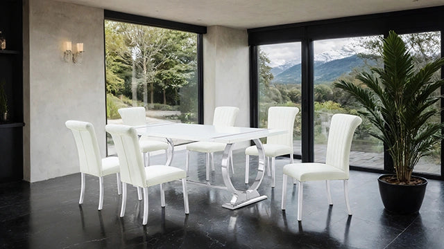 Holbaek 7 Pc 80" Dining Table Set