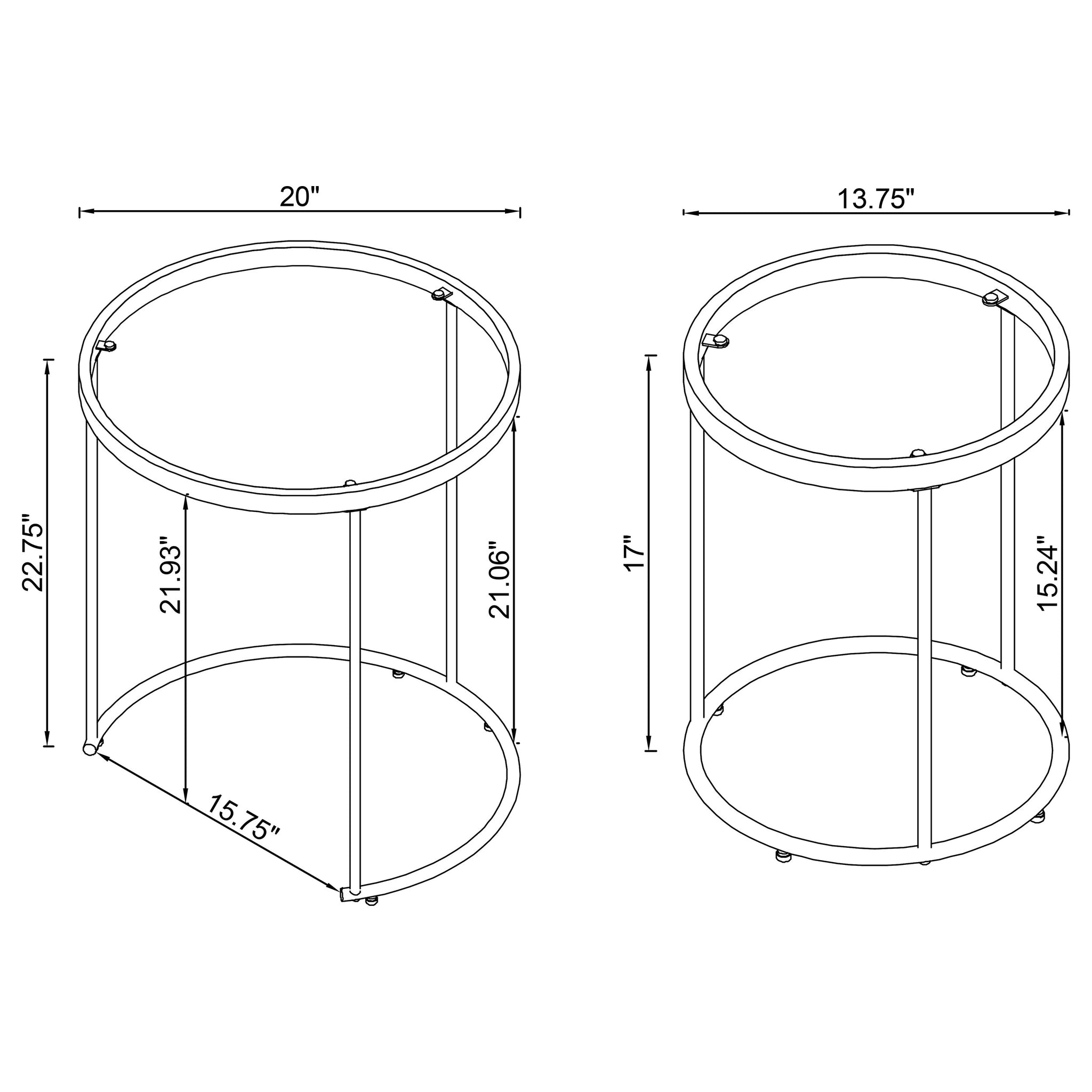 Maylin Nesting Table Set